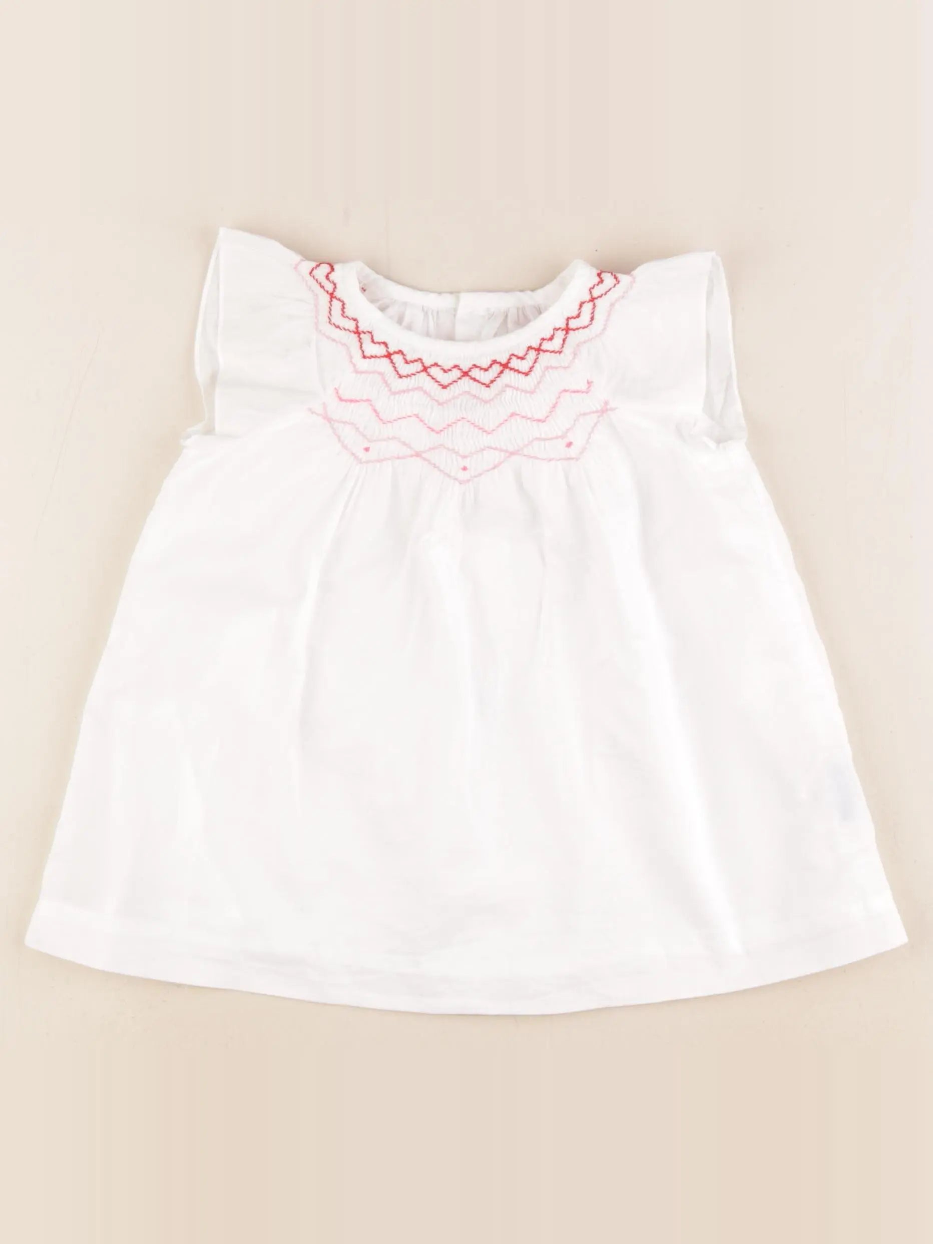 Jacadi - robe blanc - 12 mois