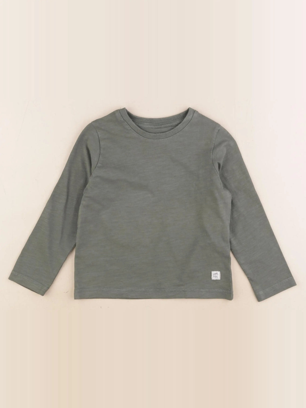 Vertbaudet - tee-shirt vert - 4 ans