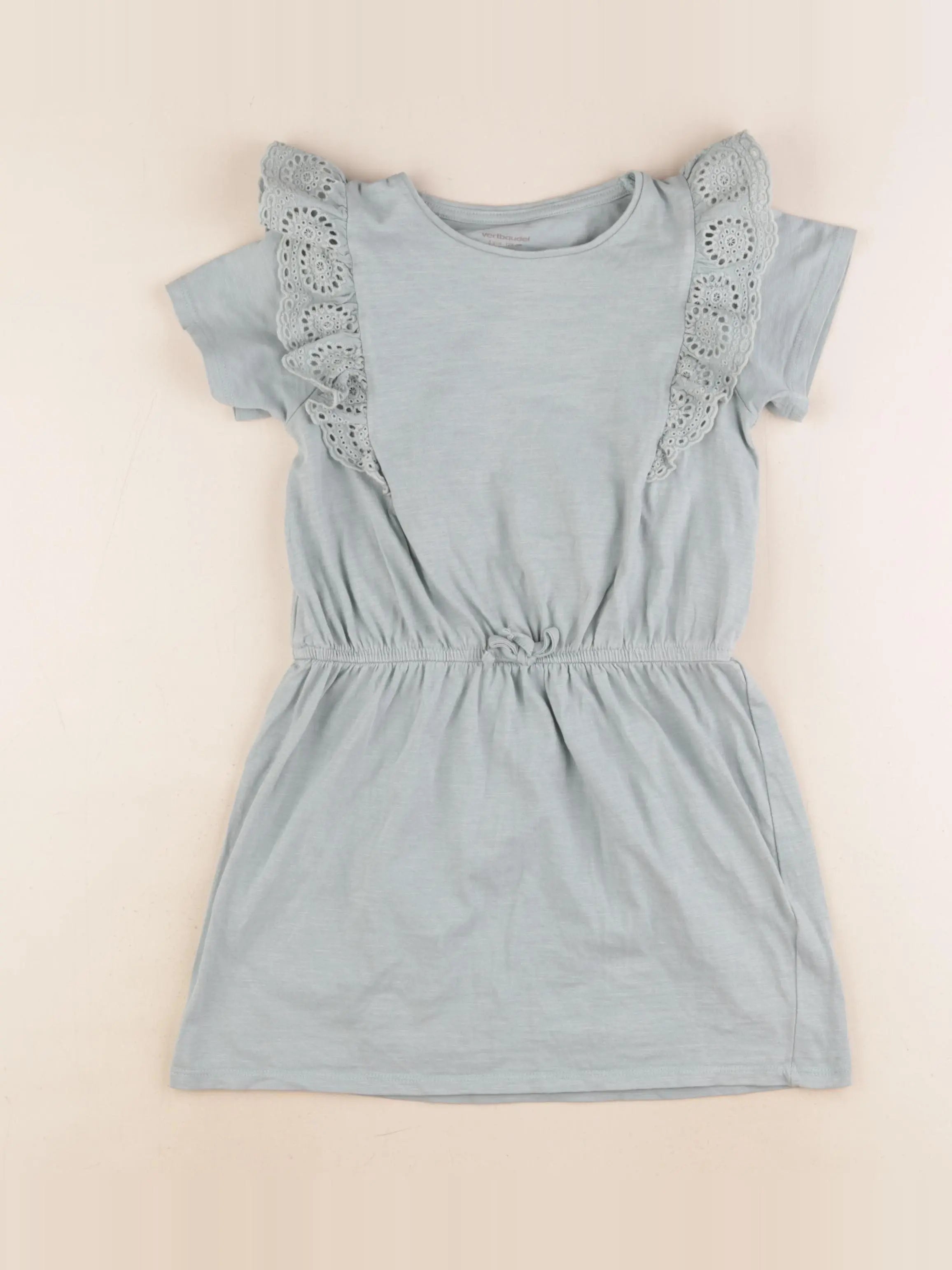 Vertbaudet - robe bleu - 8 ans