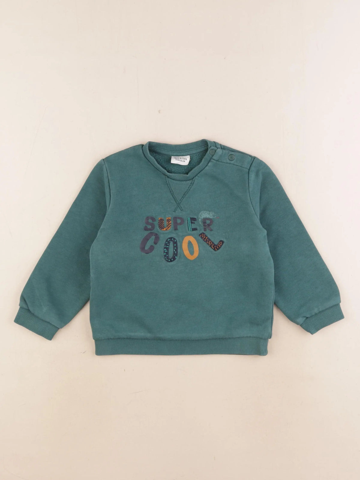 Tape à l'oeil - sweat bleu - 24 mois
