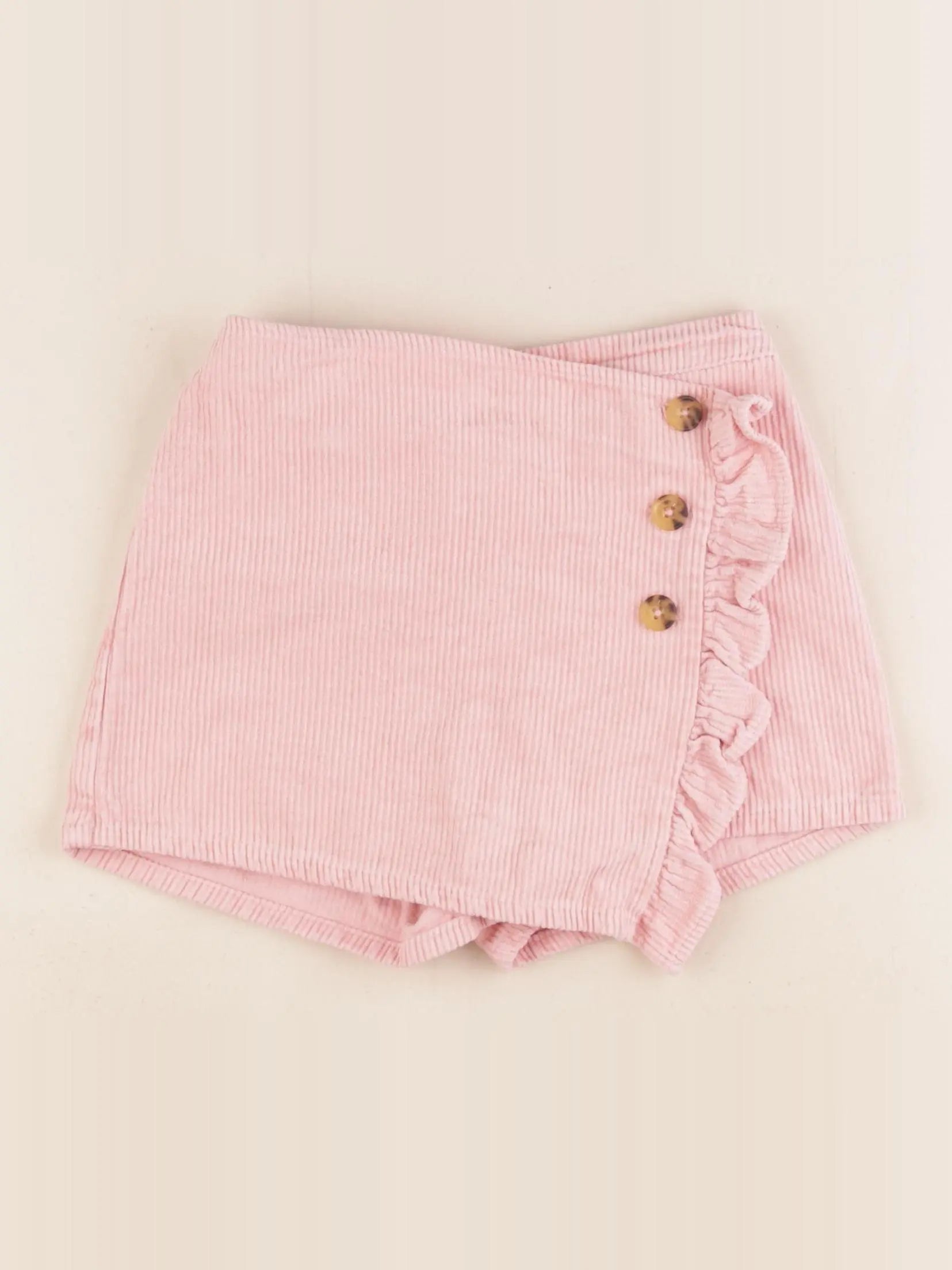 Vertbaudet - jupe short rose - 5 ans