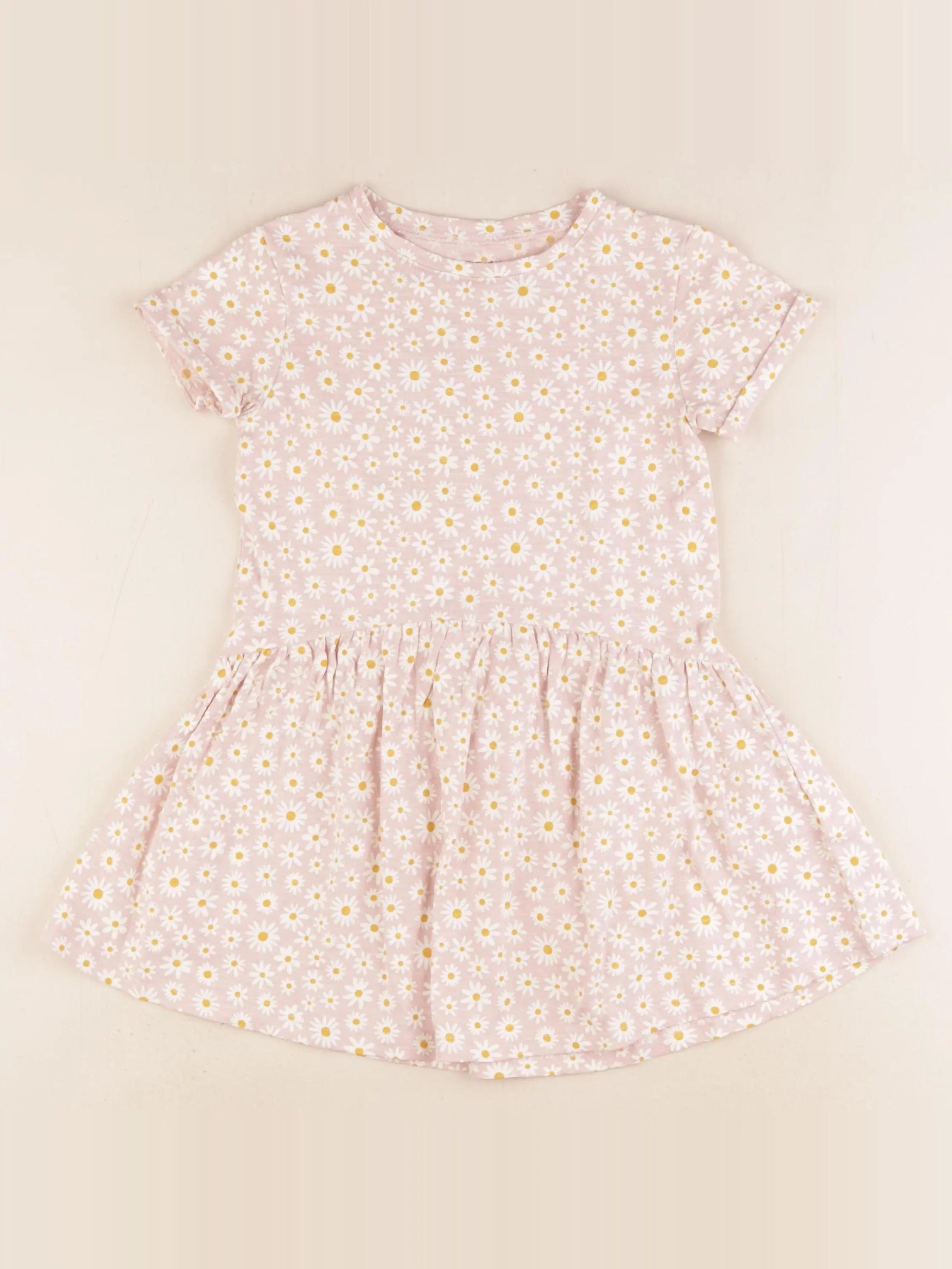 Vertbaudet - robe rose - 4 ans