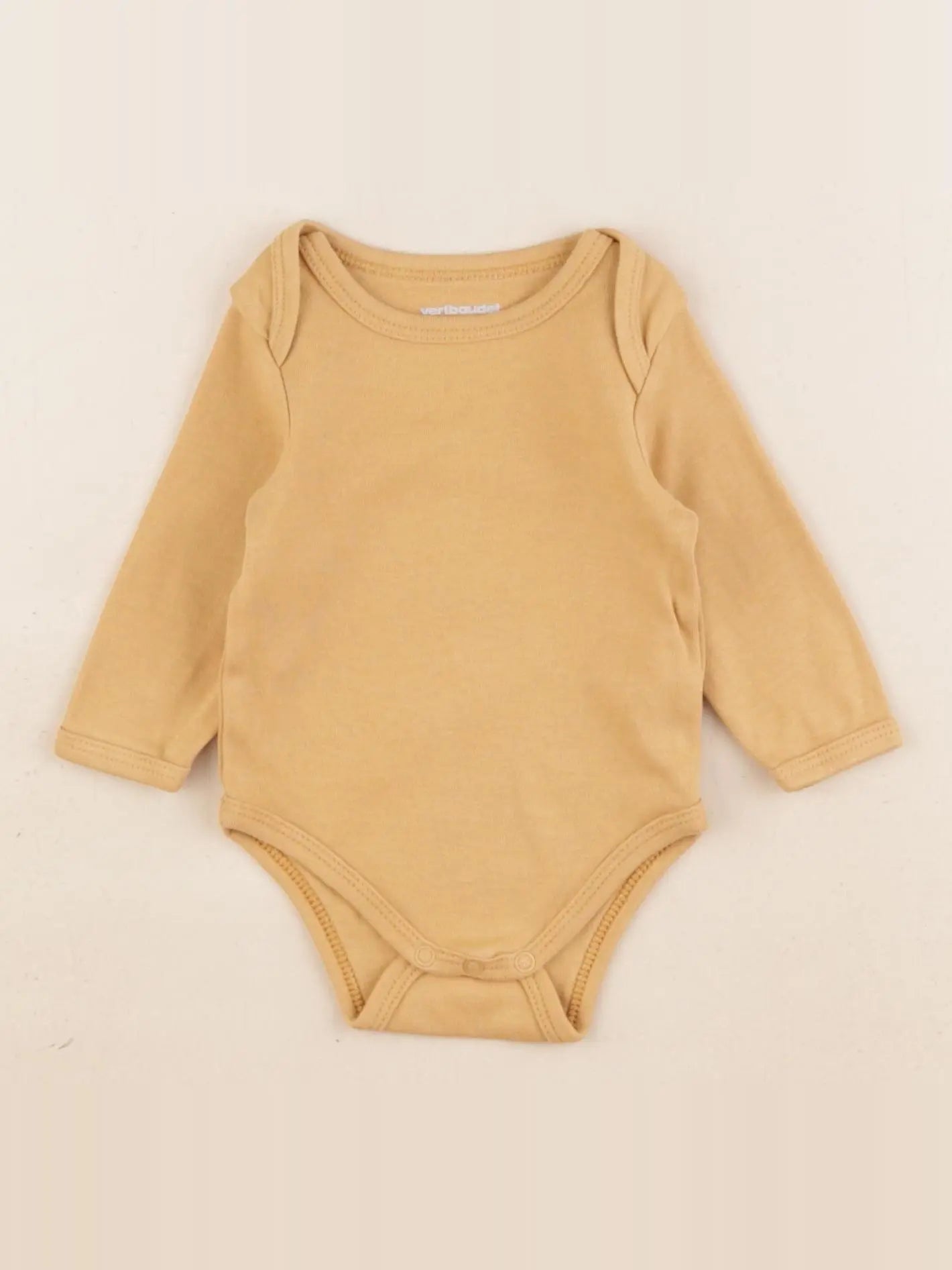 Vertbaudet - body jaune - 3 mois