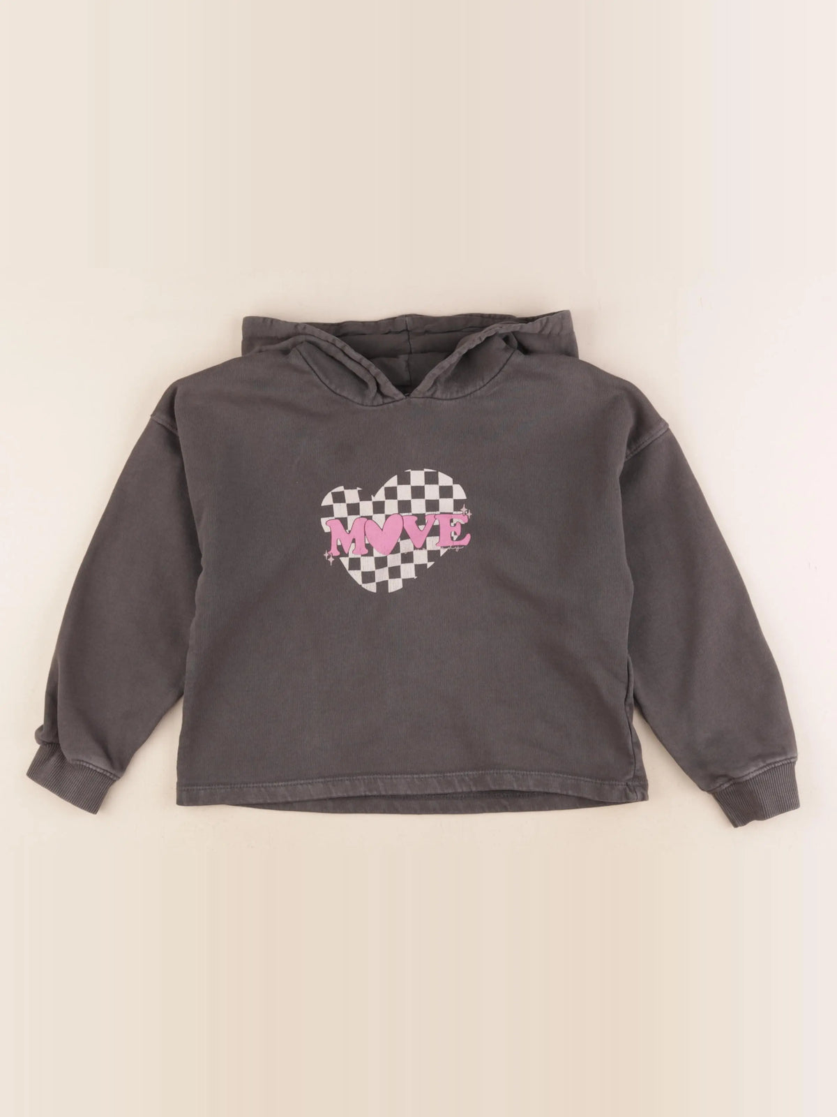 Vertbaudet - sweat gris - 8 ans