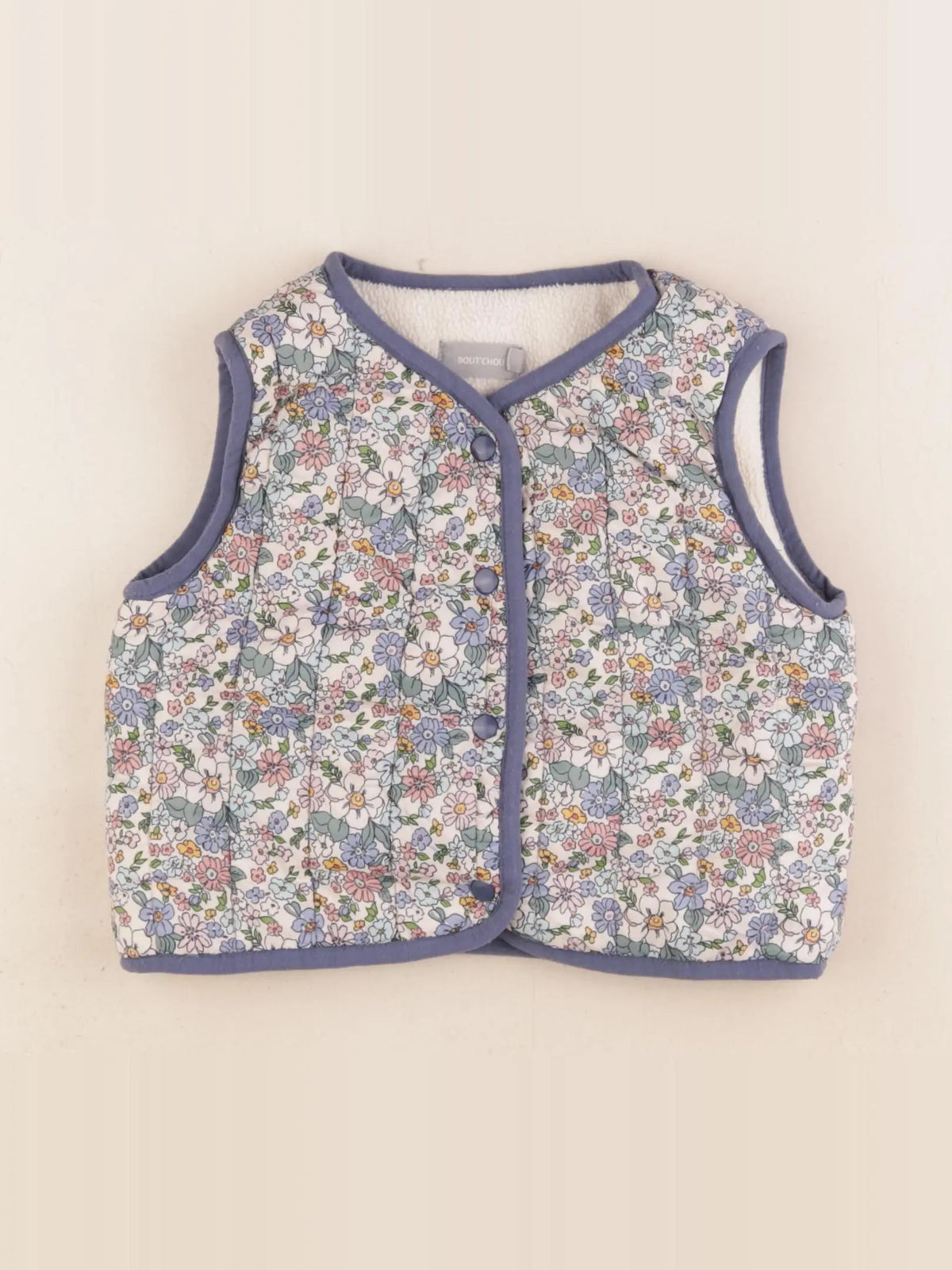 Boutchou - gilet bleu - 36 mois