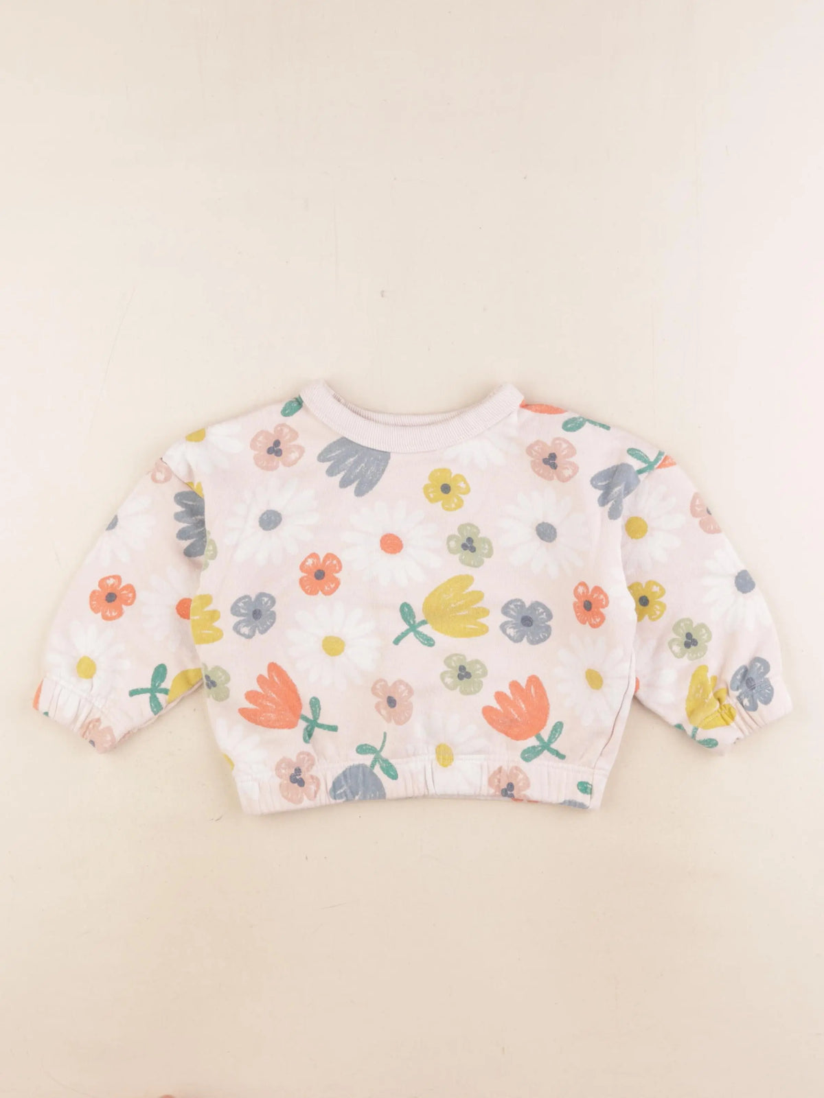 Monoprix - sweat multicolore - 3 ans