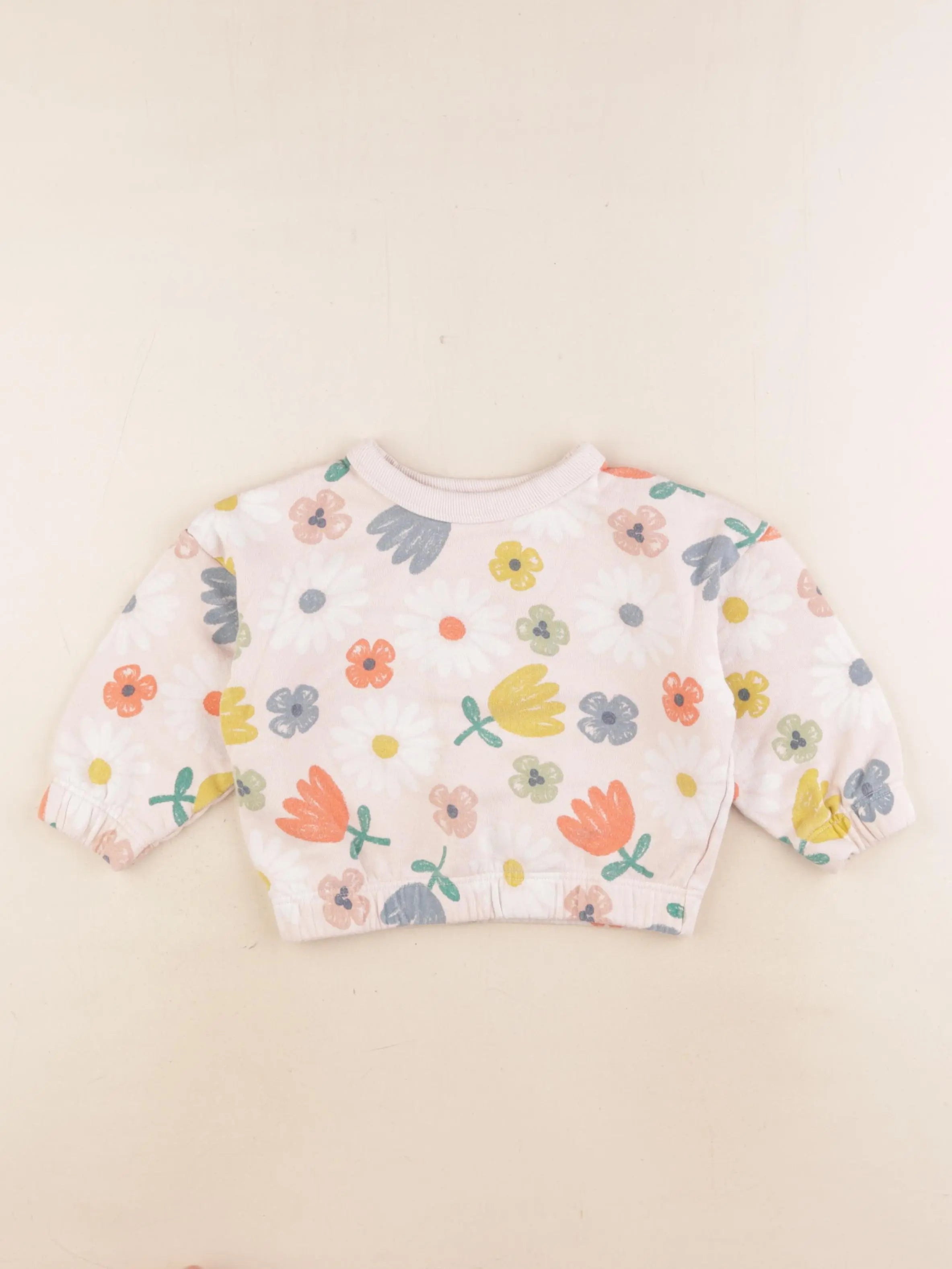 Monoprix - sweat multicolore - 3 ans