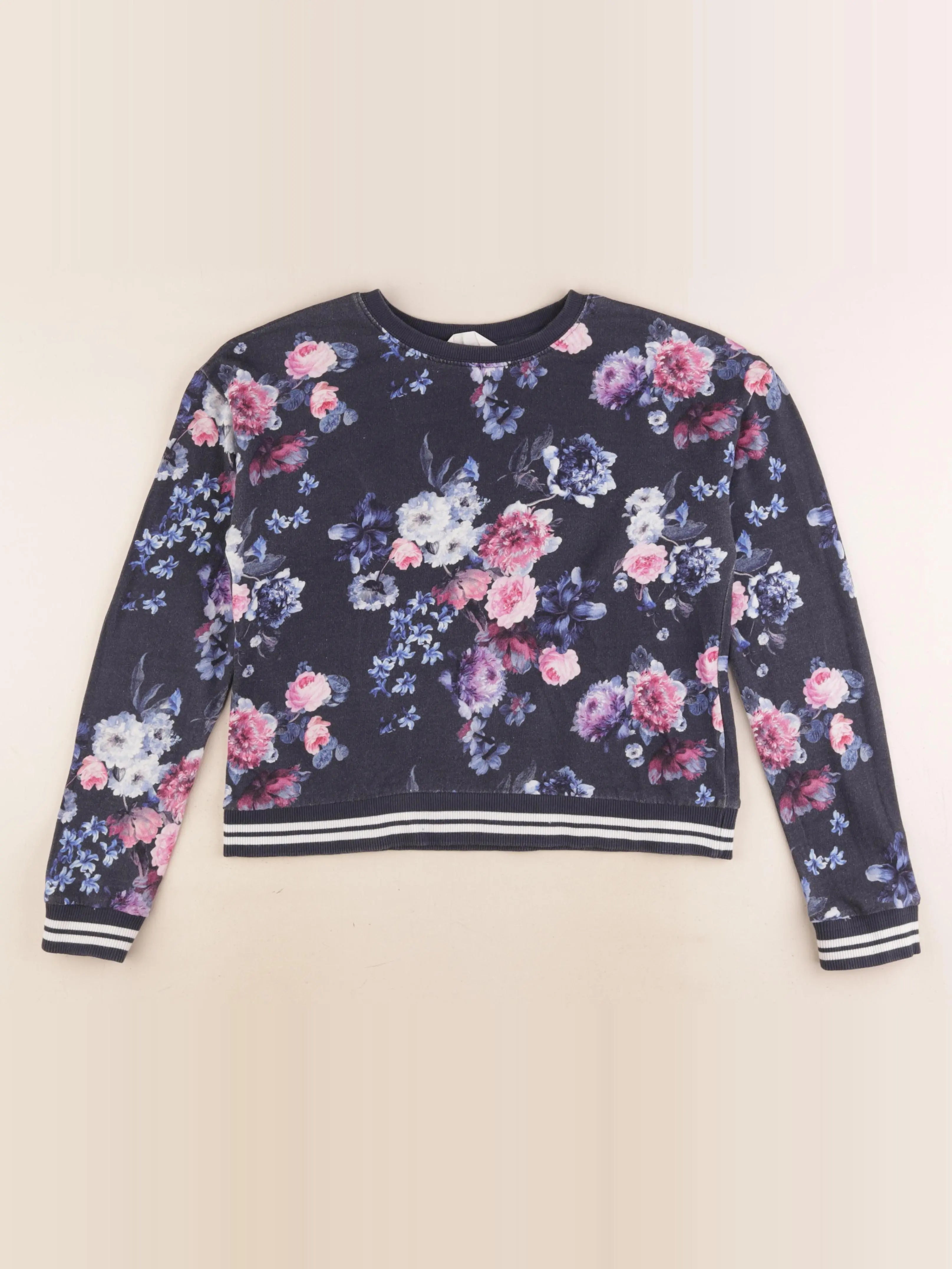 H&M - sweat multicolore - 14 ans