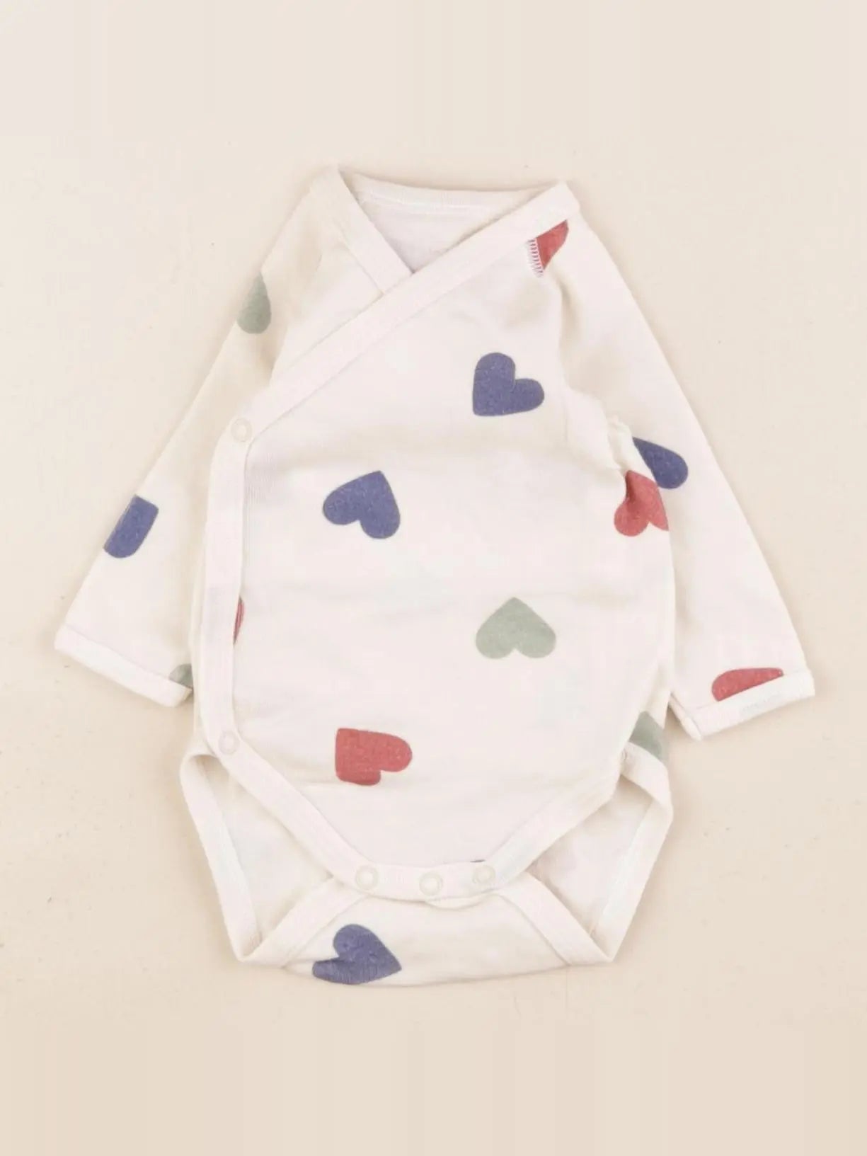 Petit Bateau - body beige - 1 mois