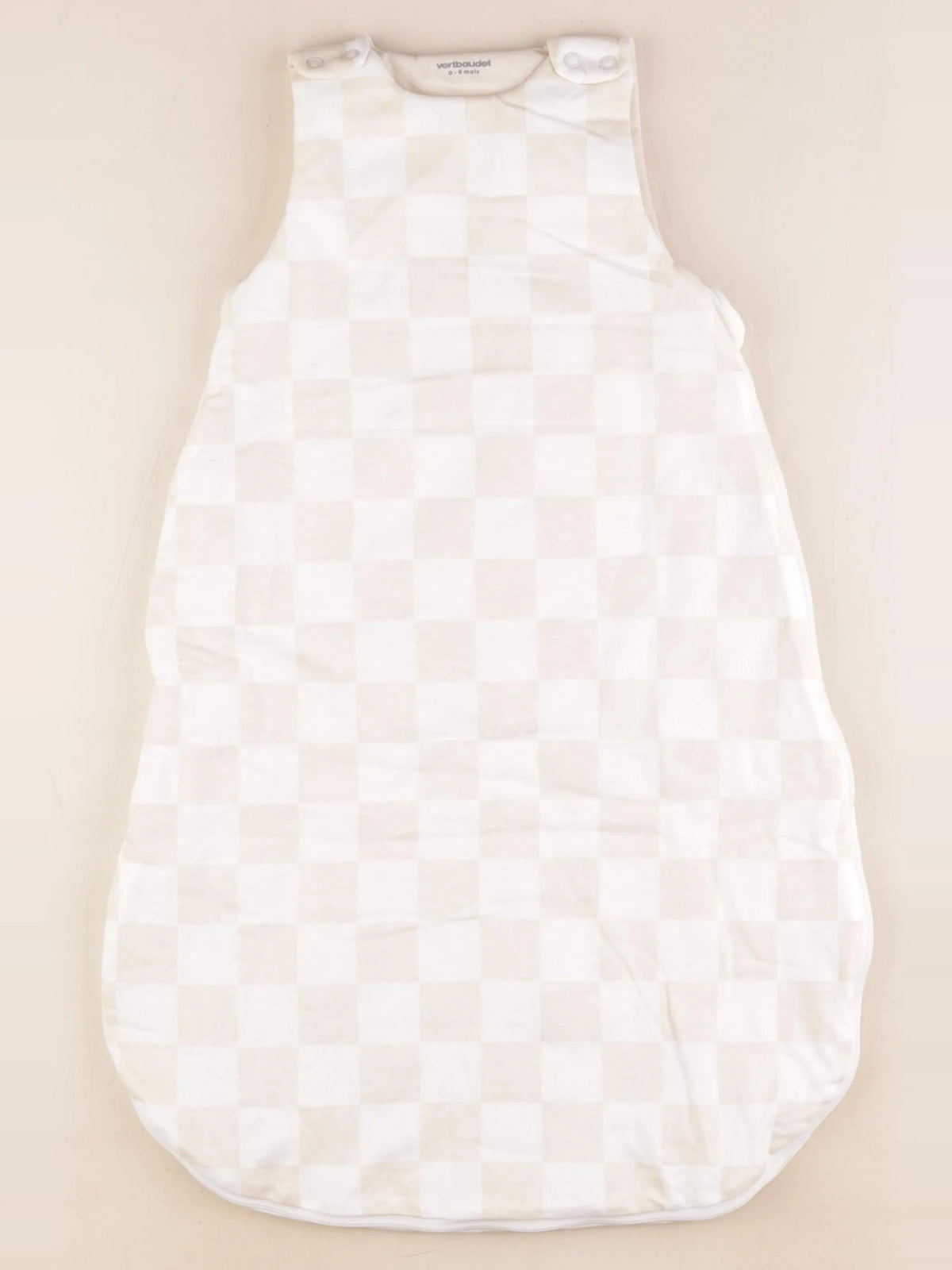 Vertbaudet - gigoteuse TOG 2 beige, blanc - 0/6 mois