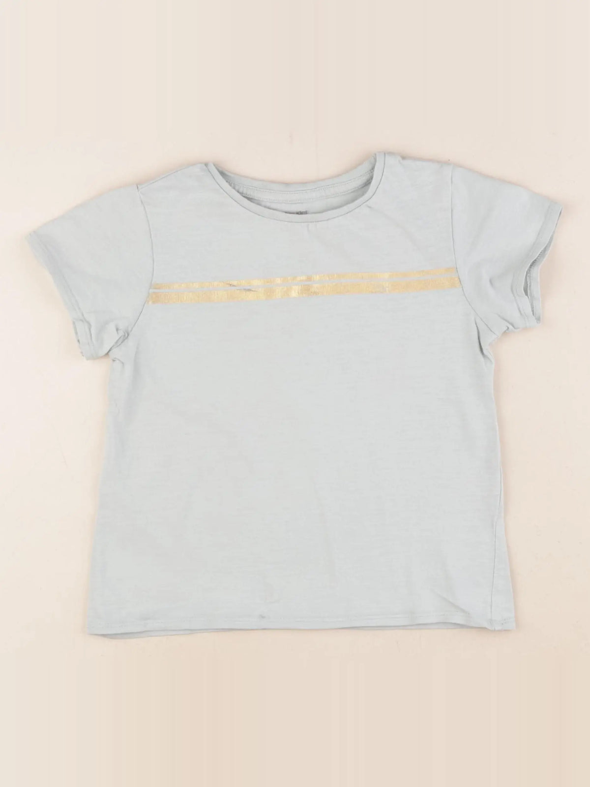Vertbaudet - tee-shirt bleu - 6 ans