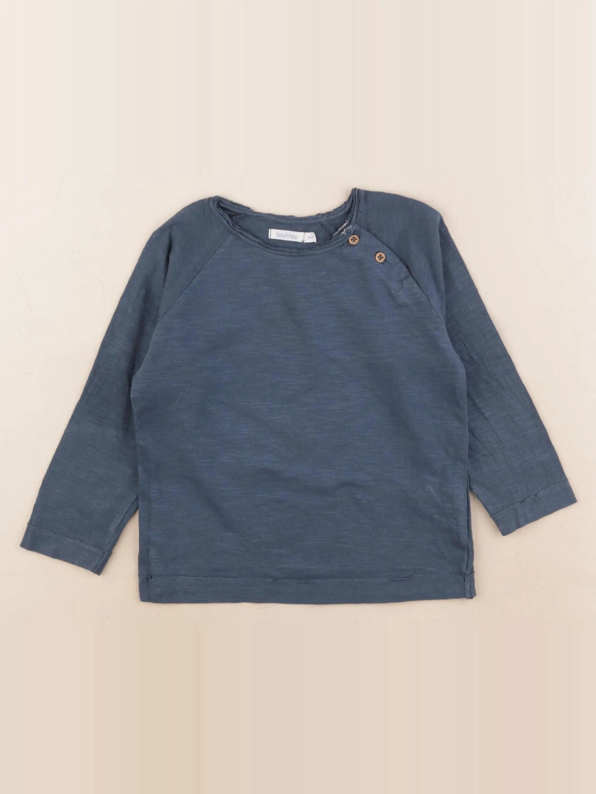 Boutchou - tee-shirt bleu - 18 mois
