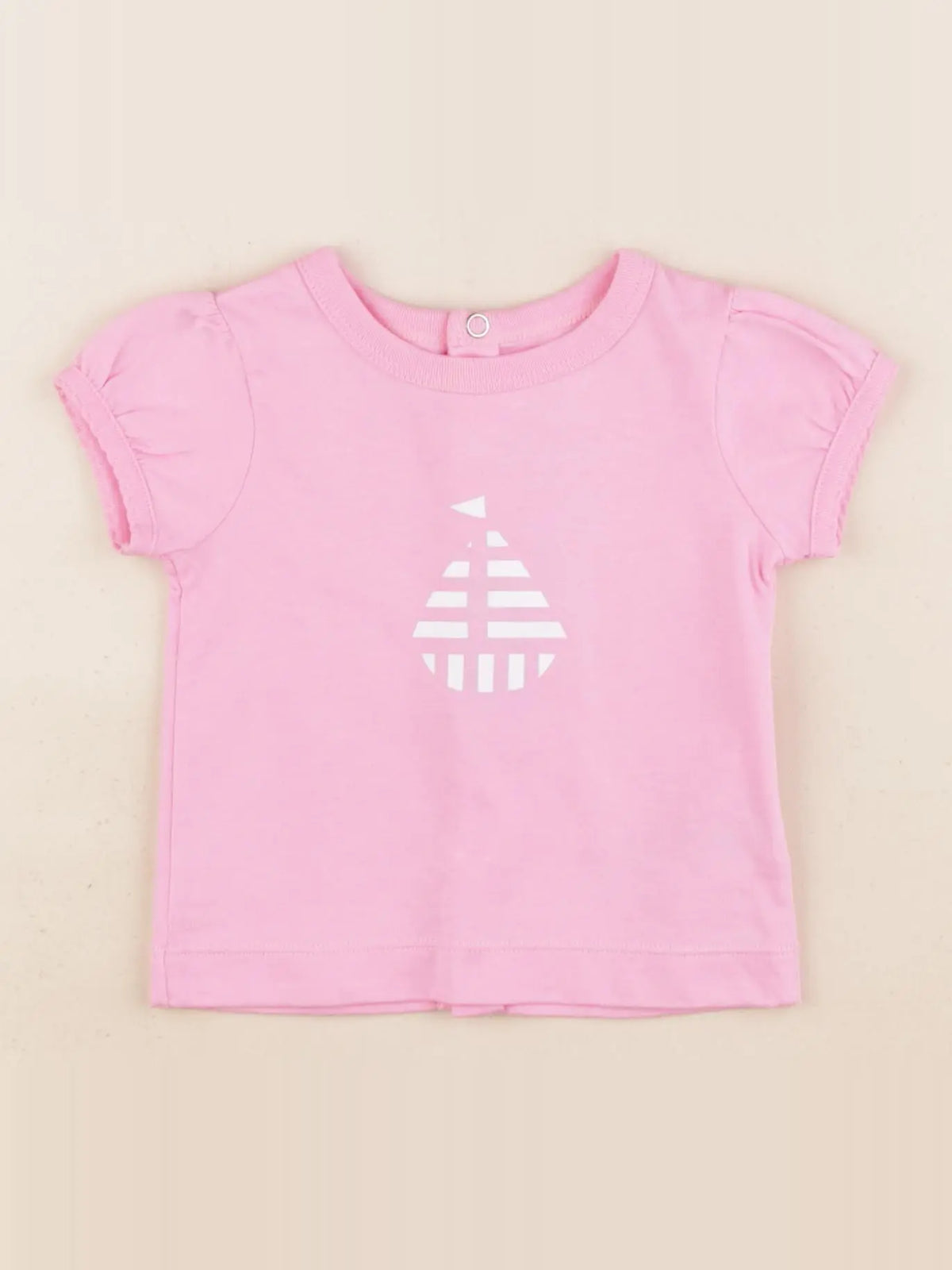 Jacadi - tee-shirt rose - 6 mois