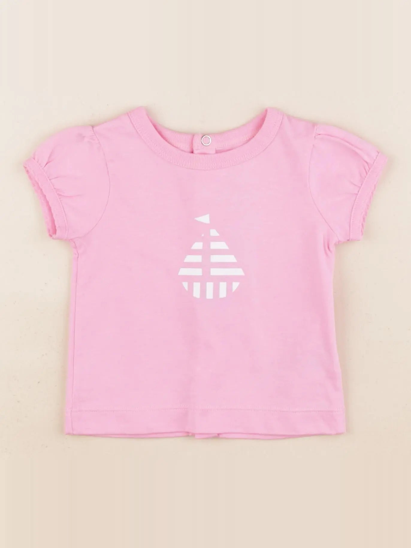 Jacadi - tee-shirt rose - 6 mois