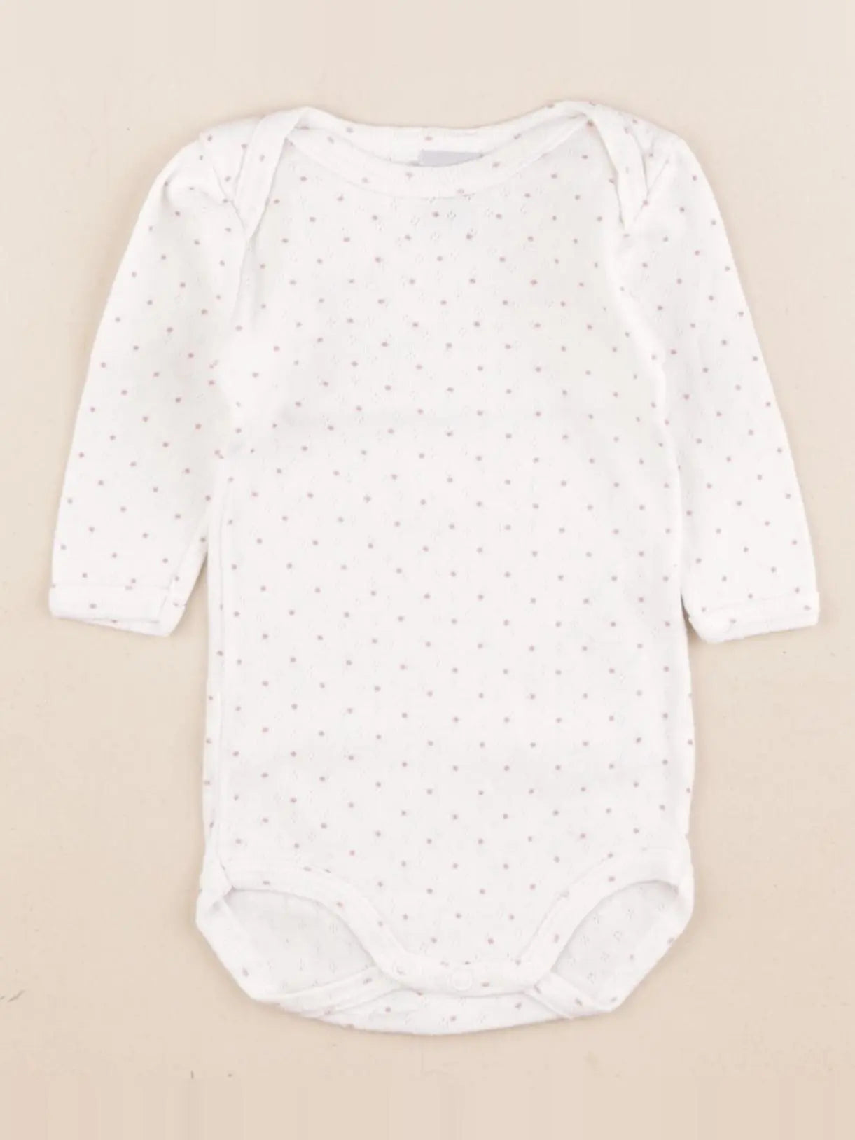 Petit Bateau - body blanc - 3 mois