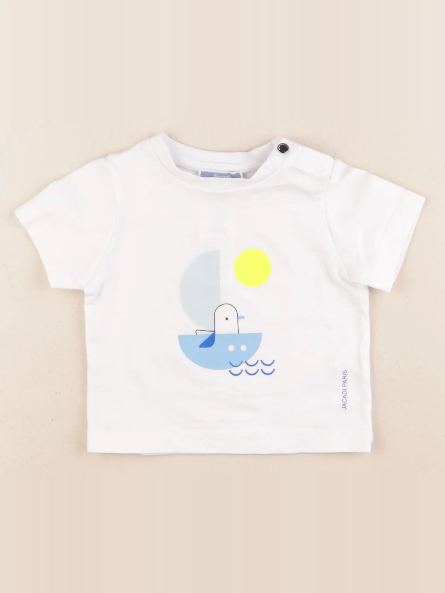 Jacadi - tee-shirt blanc - 6 mois