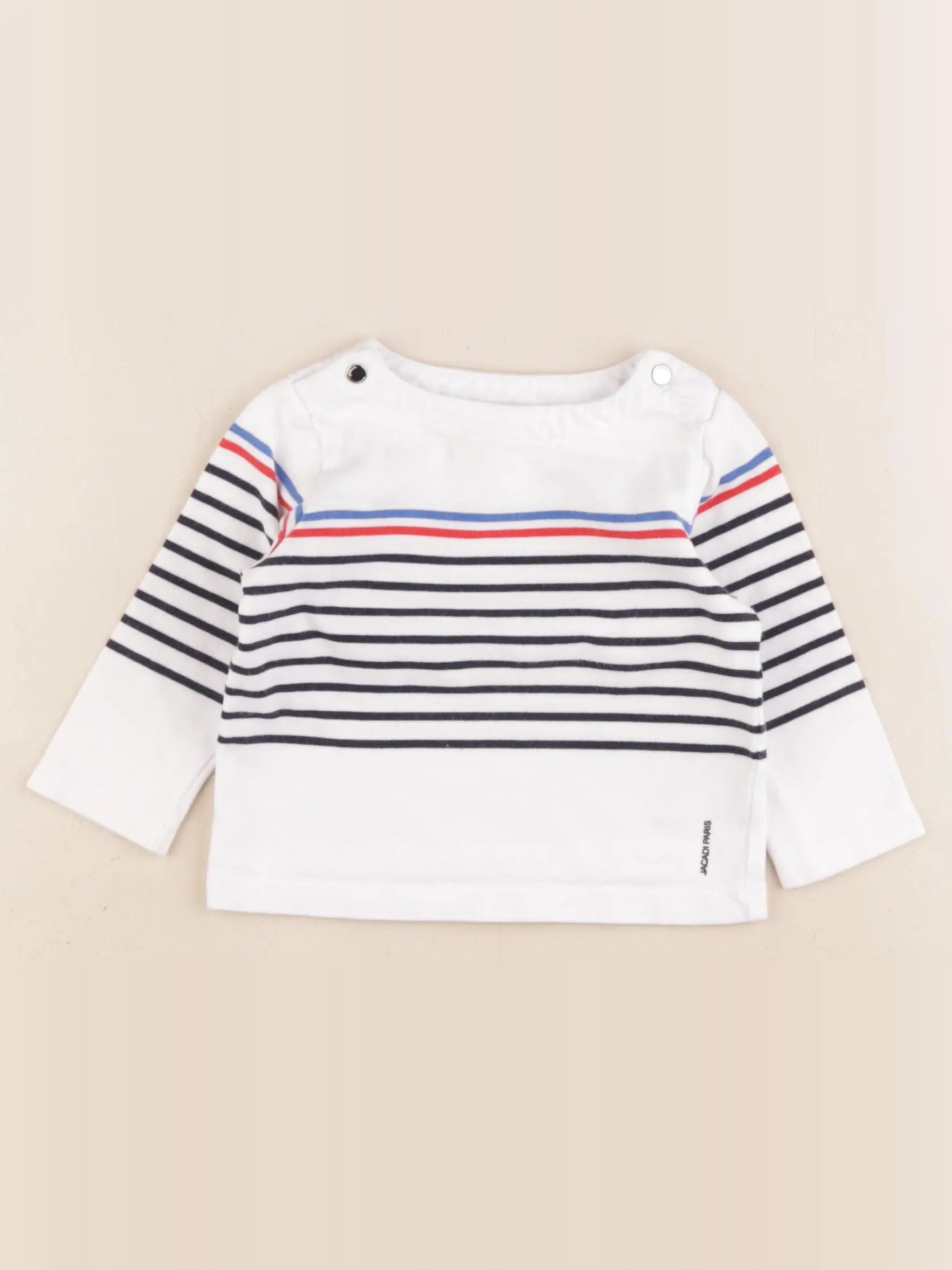 Jacadi - tee-shirt multicolore - 12 mois