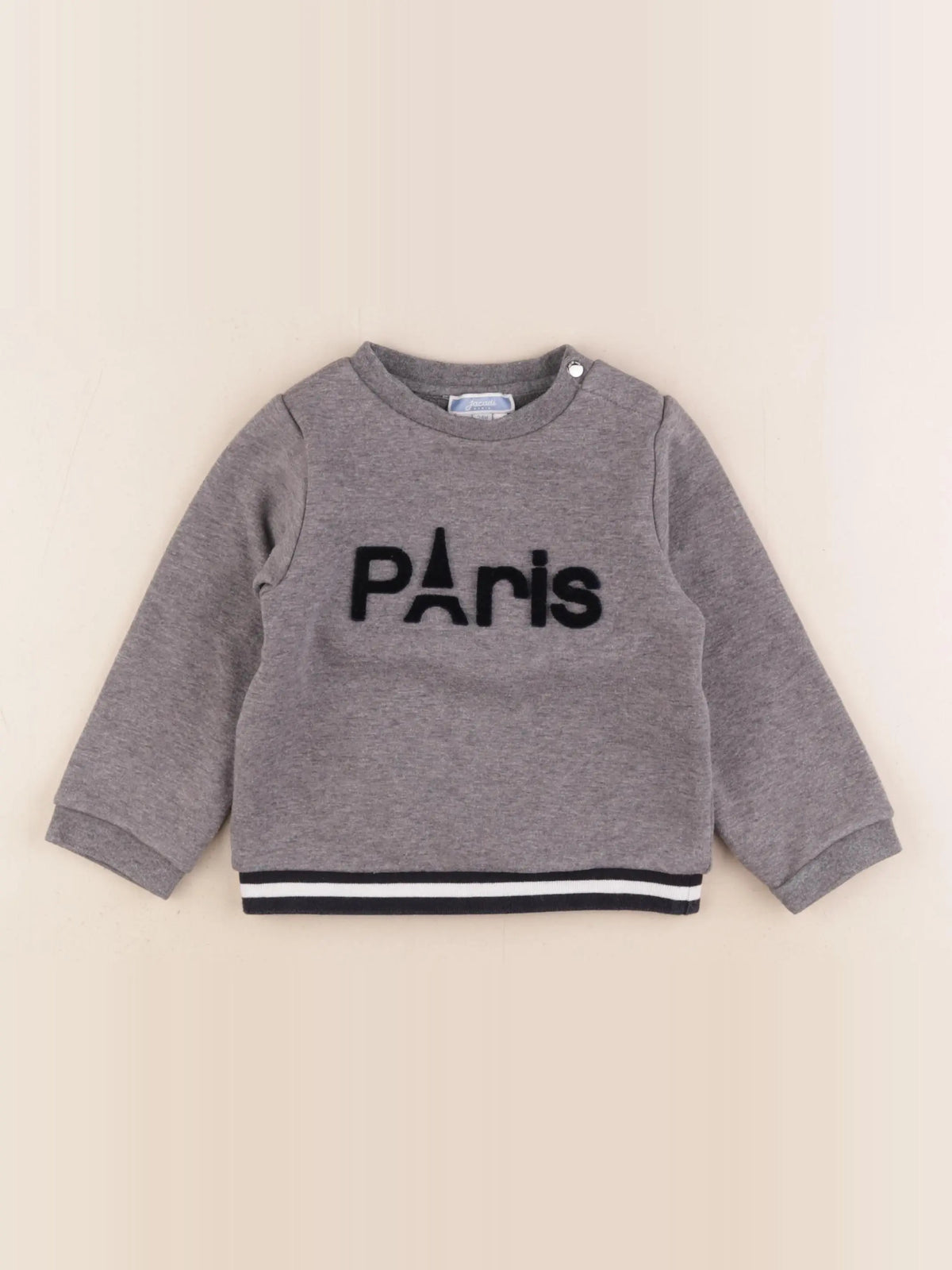 Jacadi - sweat gris - 24 mois