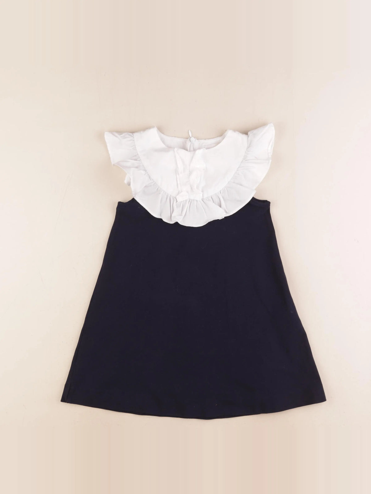 Jacadi - robe bleu, blanc - 5 ans
