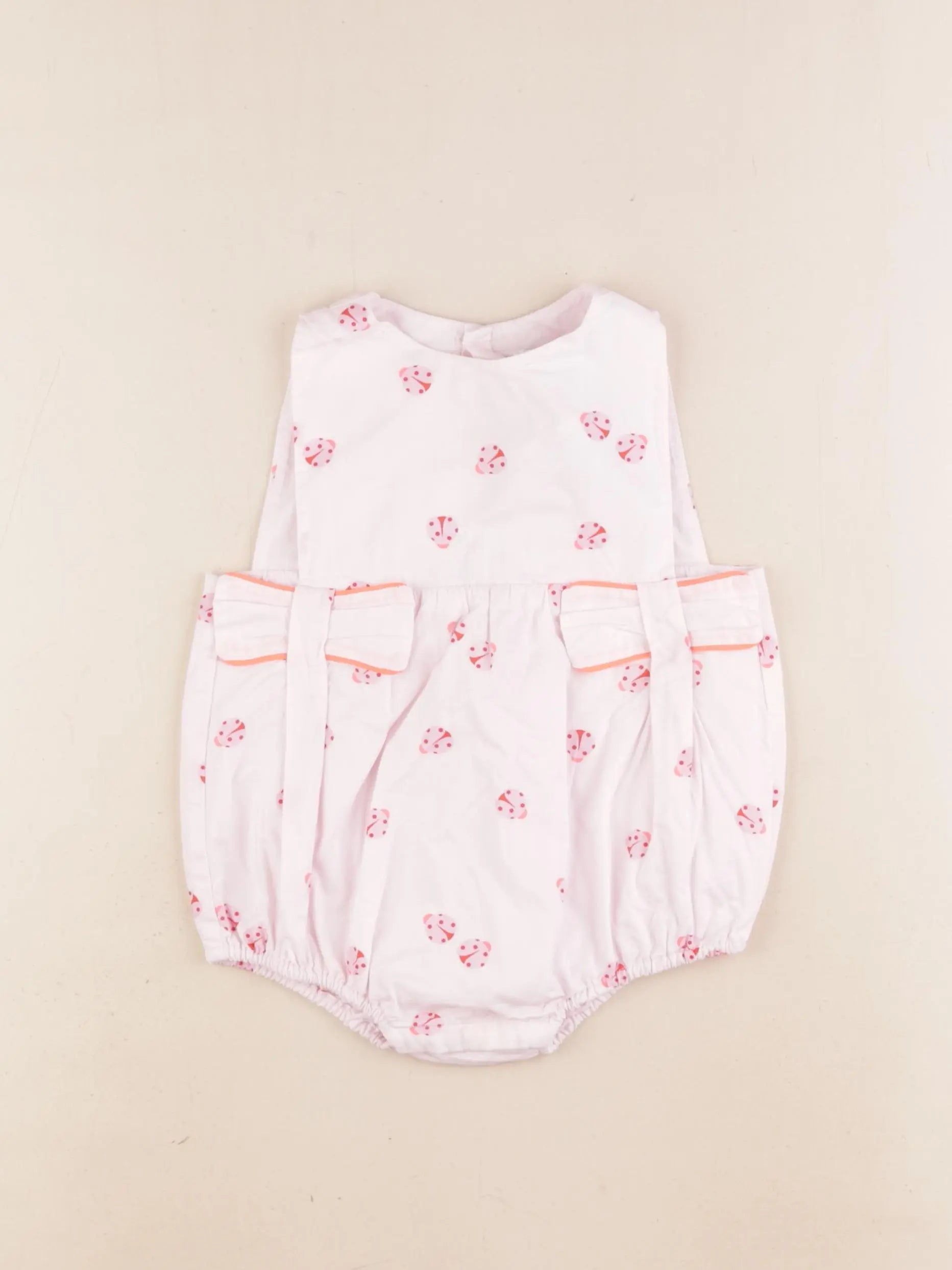 Jacadi - combinaison rose - 12 mois