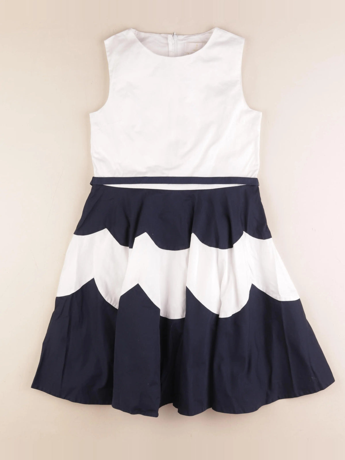Jacadi - robe blanc, bleu - 12 ans