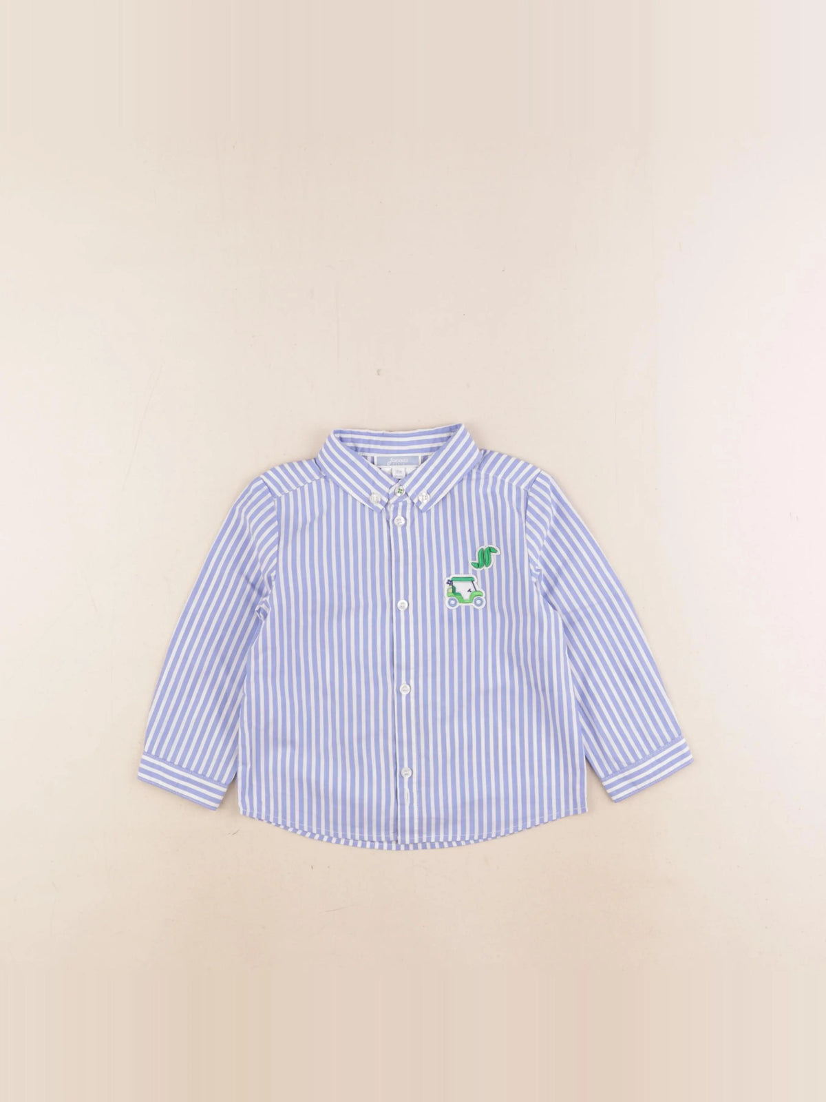Jacadi - chemise bleu - 18 mois