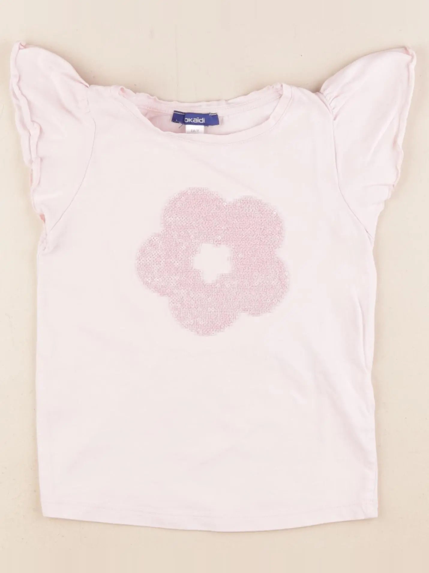 Okaidi - tee-shirt rose - 5 ans