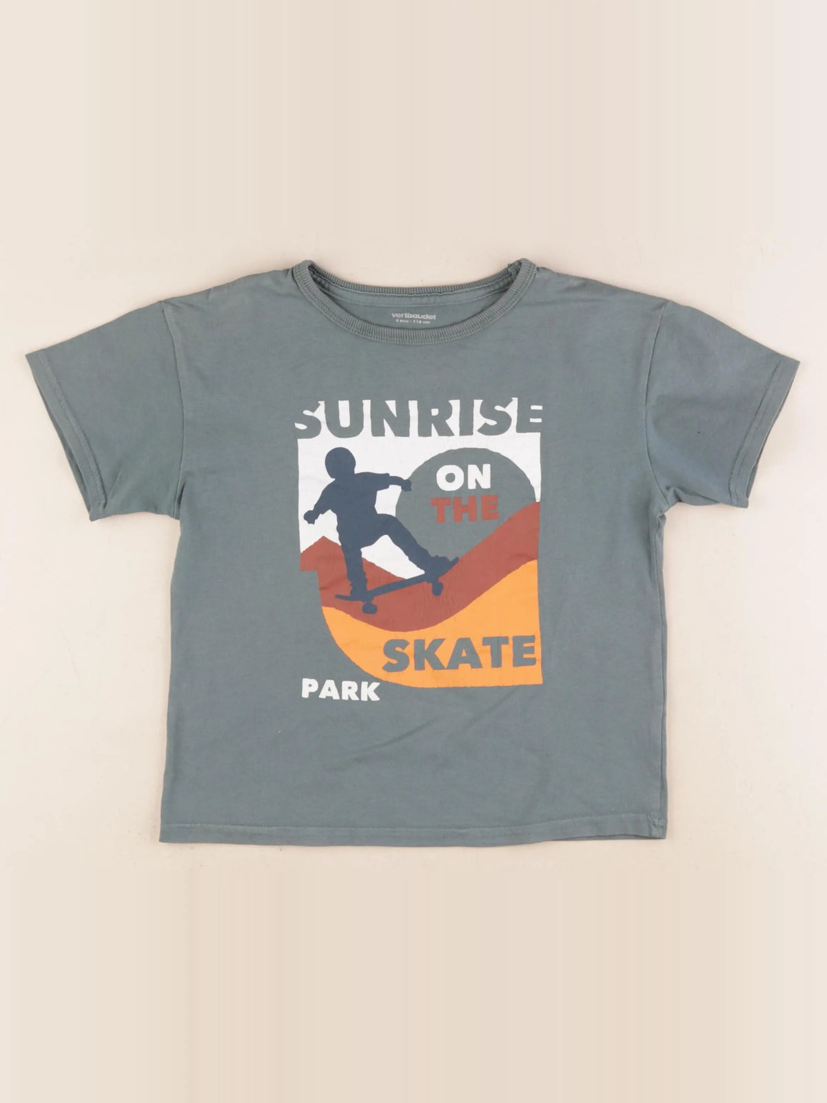 Vertbaudet - tee-shirt multicolore - 6 ans
