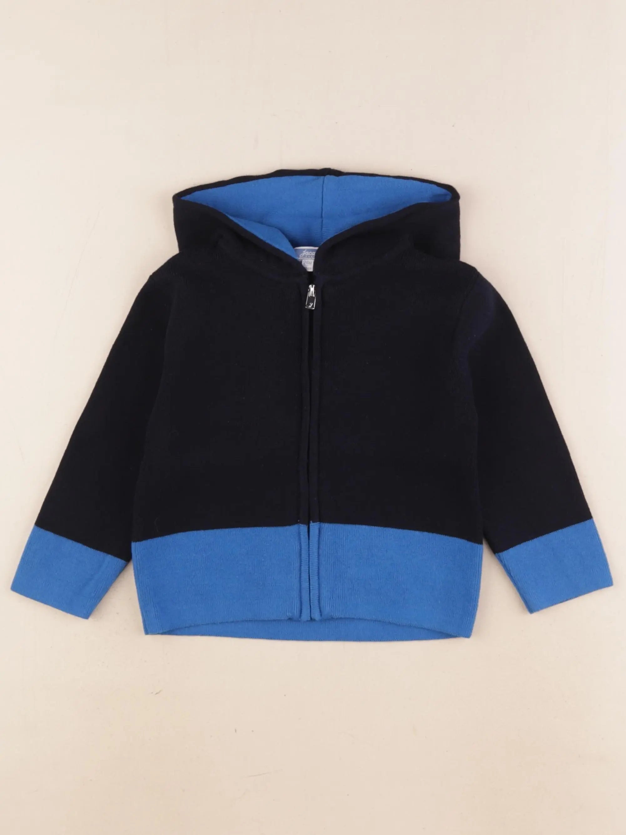 Jacadi - pull bleu - 24 mois