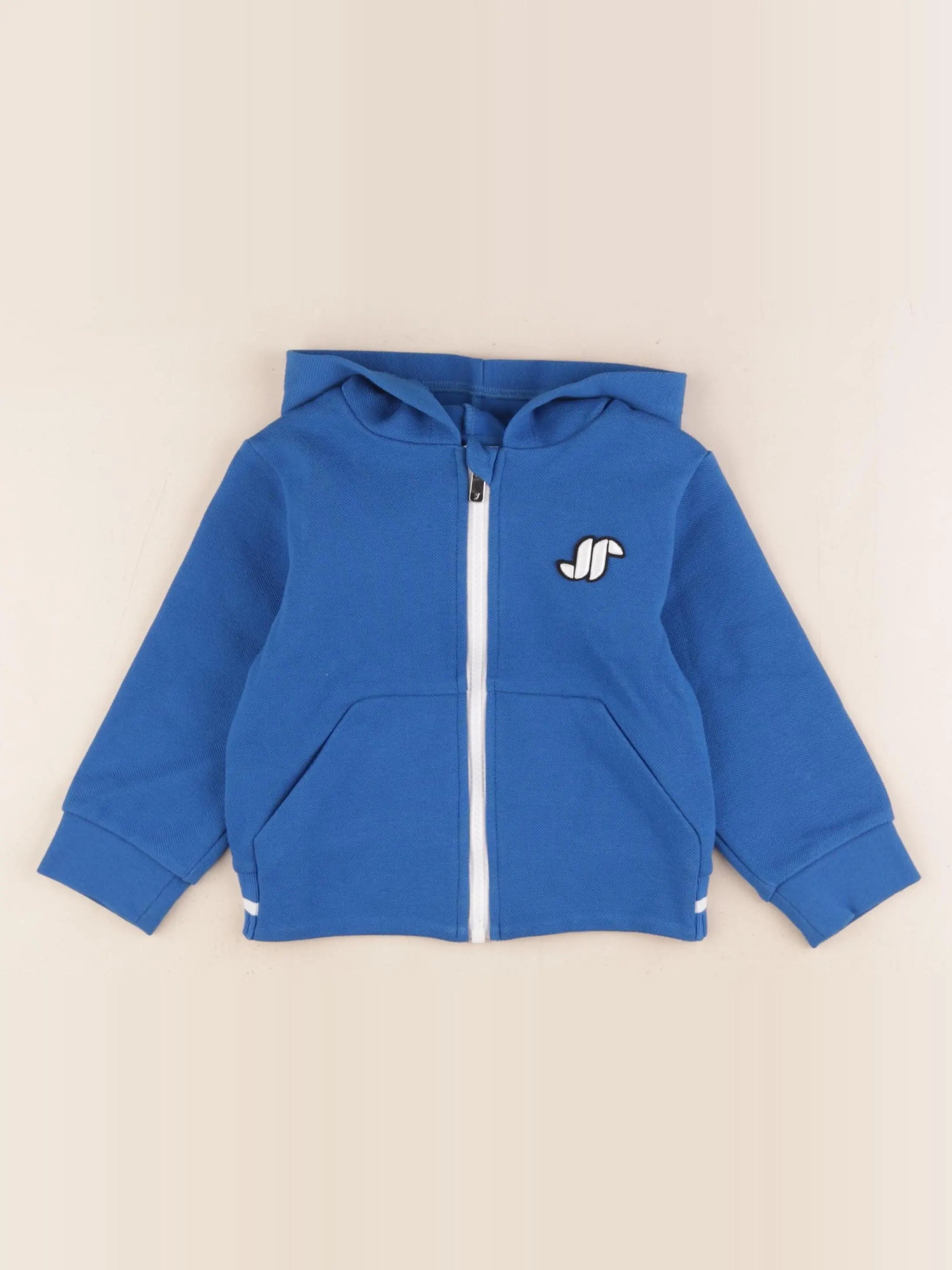 Jacadi - sweat bleu - 24 mois