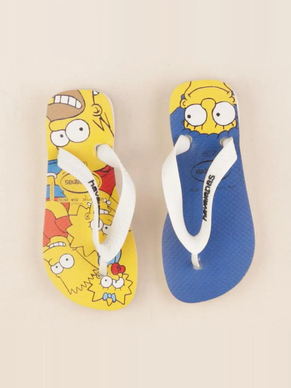 Havaianas - tongs bleu, jaune - pointure 27/28