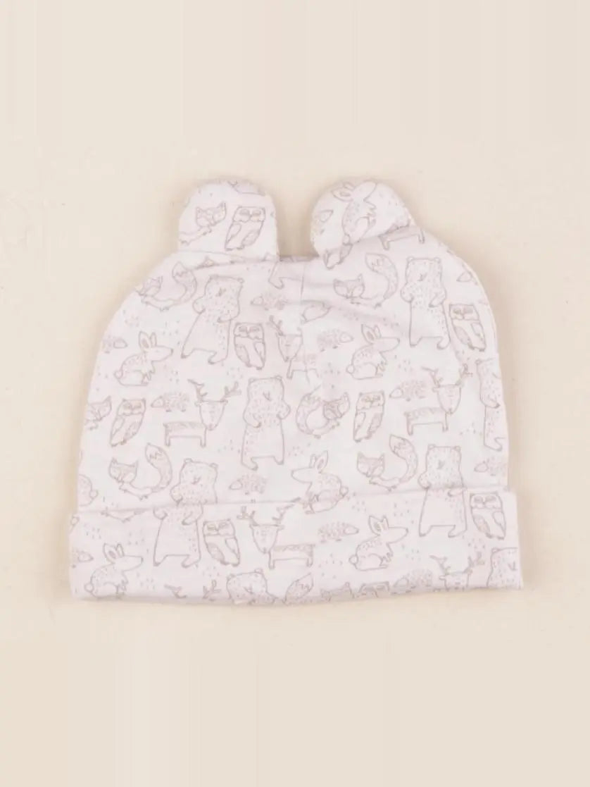 Vertbaudet - bonnet de naissance beige - 12/18 mois