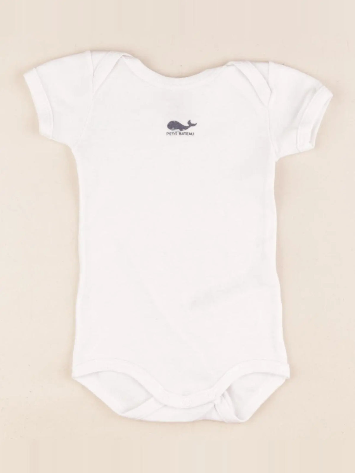 Petit Bateau - body blanc - 3 mois