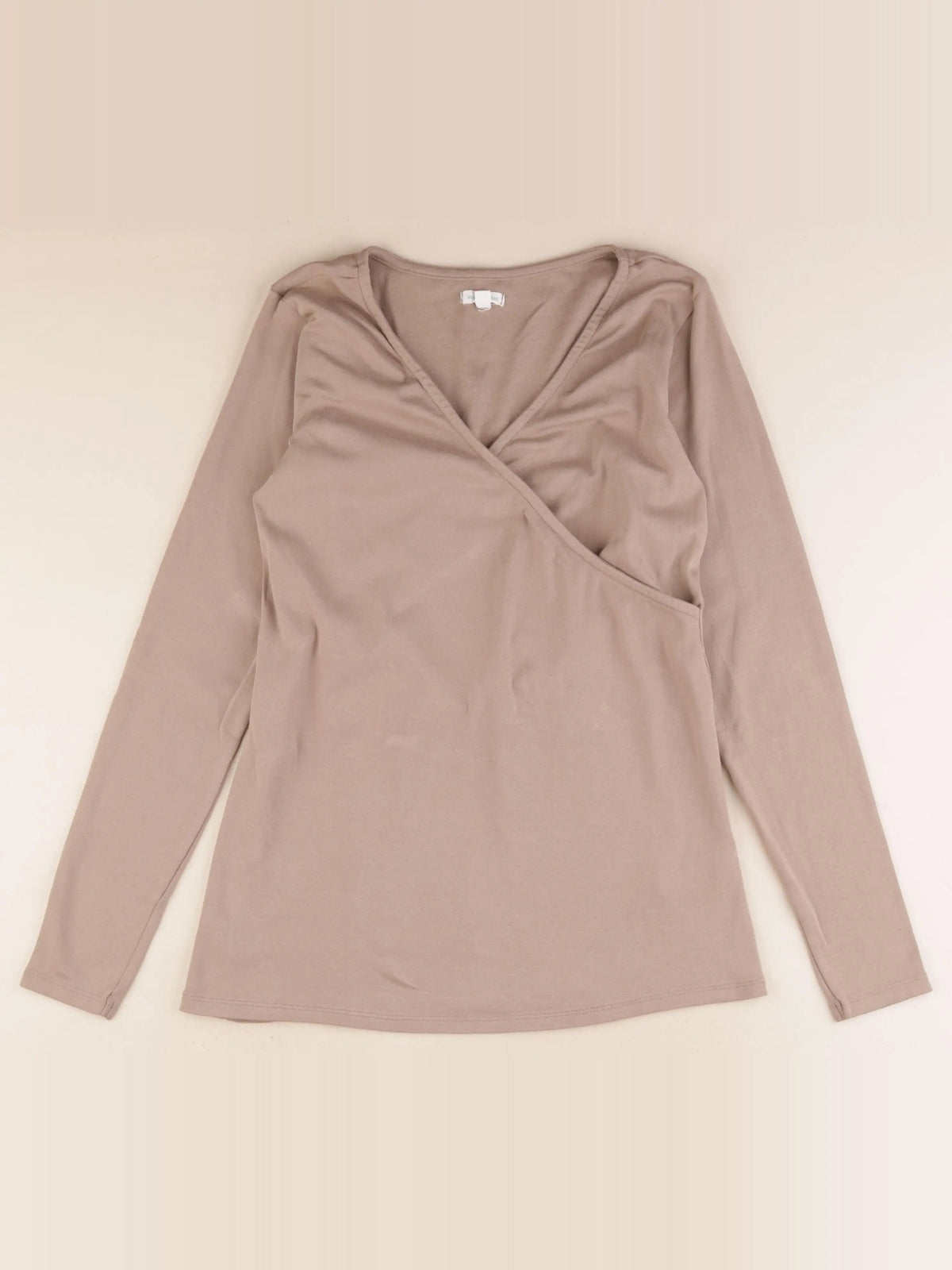 Vertbaudet - tee-shirt grossesse, allaitement marron - 38 à 40