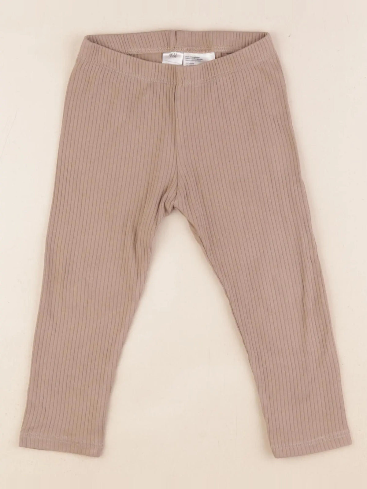 H&M - legging beige - 18/24 mois