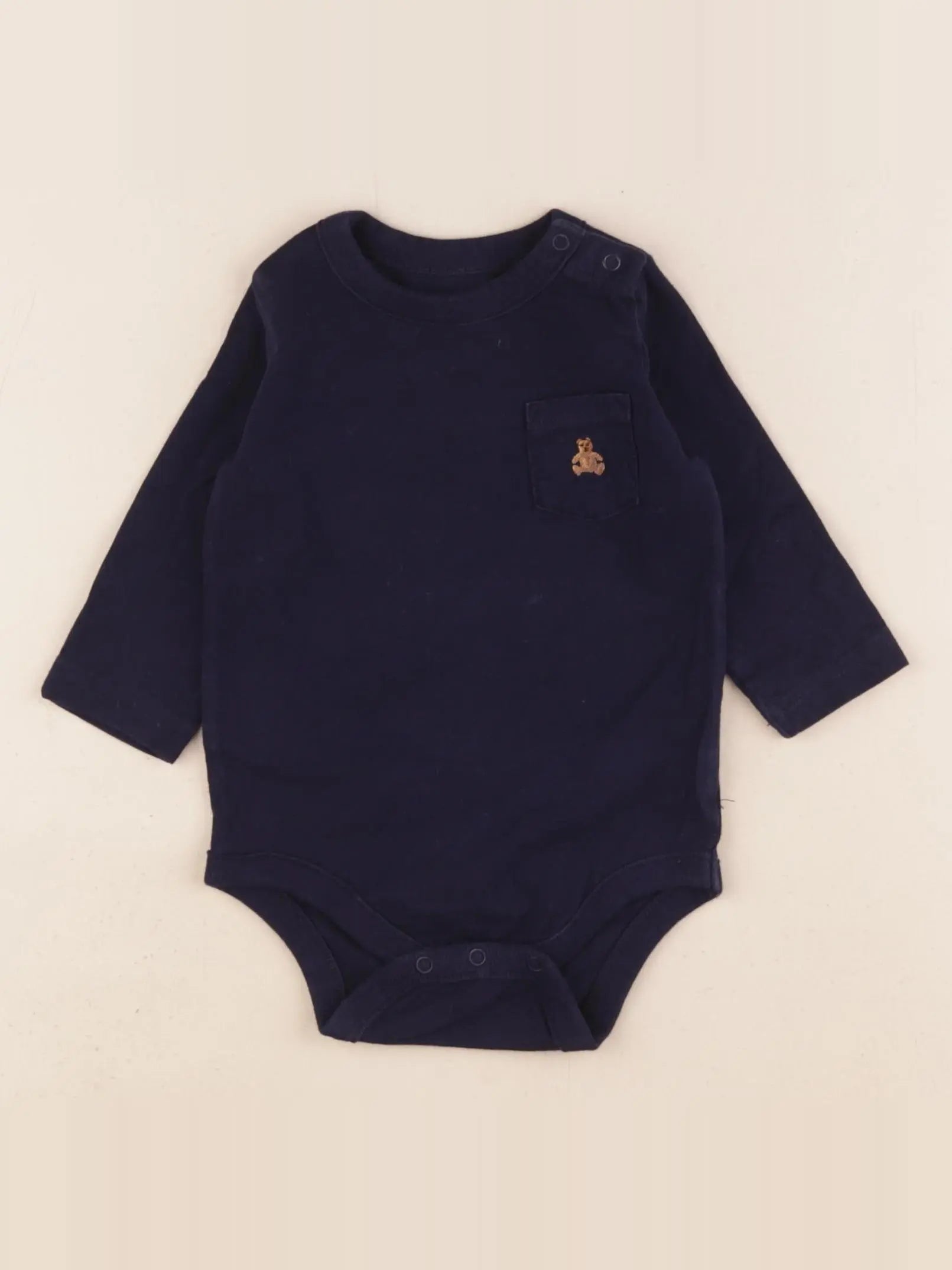 GAP - body bleu - 3/6 mois