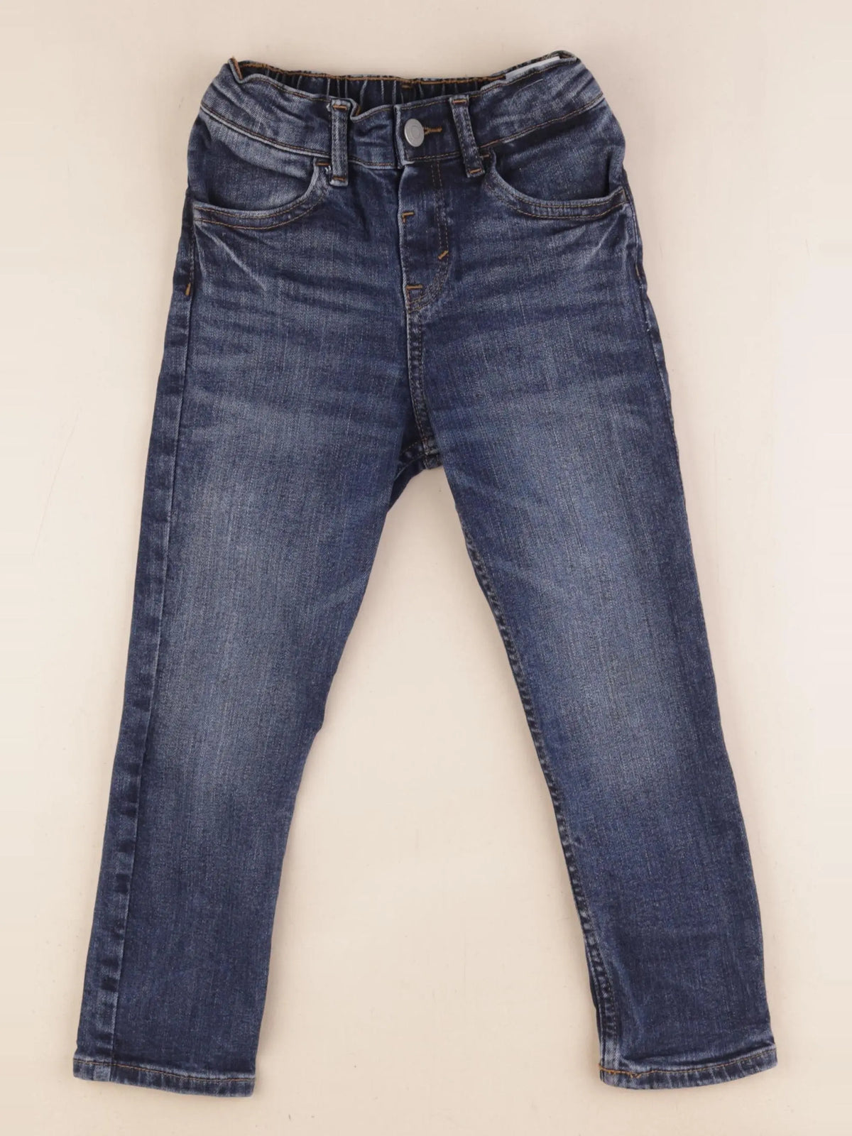 H&M - jean bleu - 3/4 ans