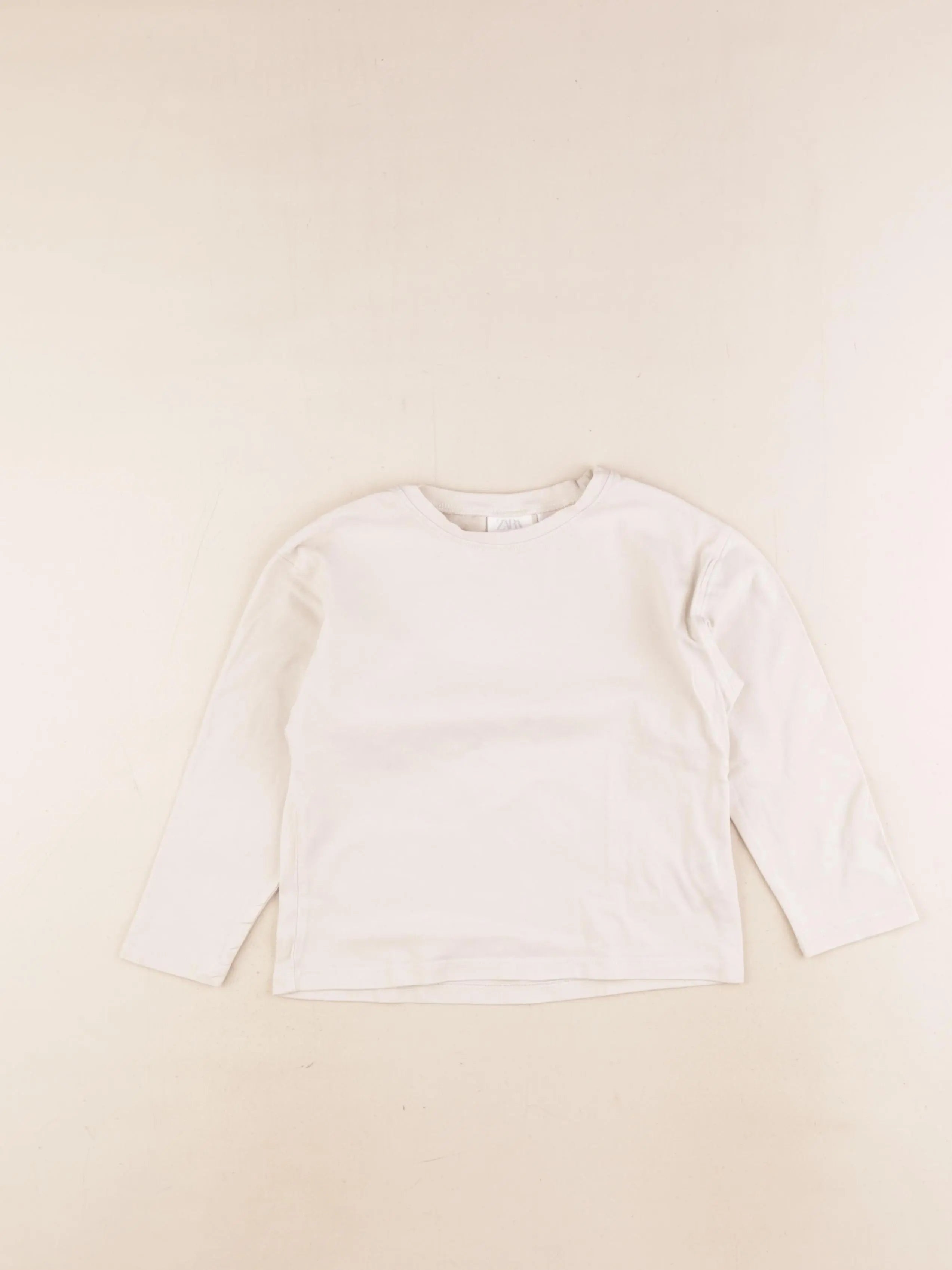 Zara - tee-shirt beige - 4 ans