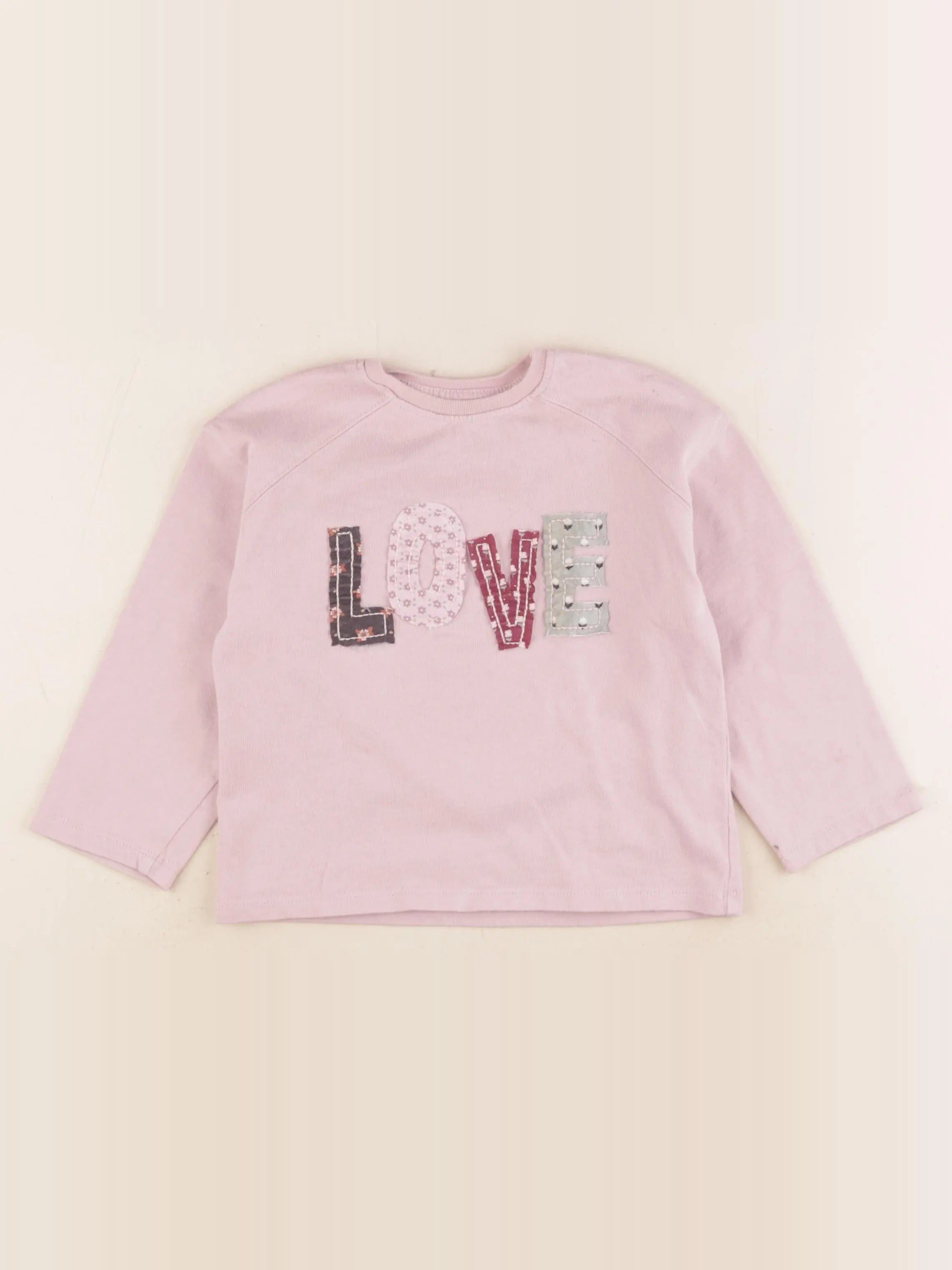 Zara - tee-shirt rose - 4 ans