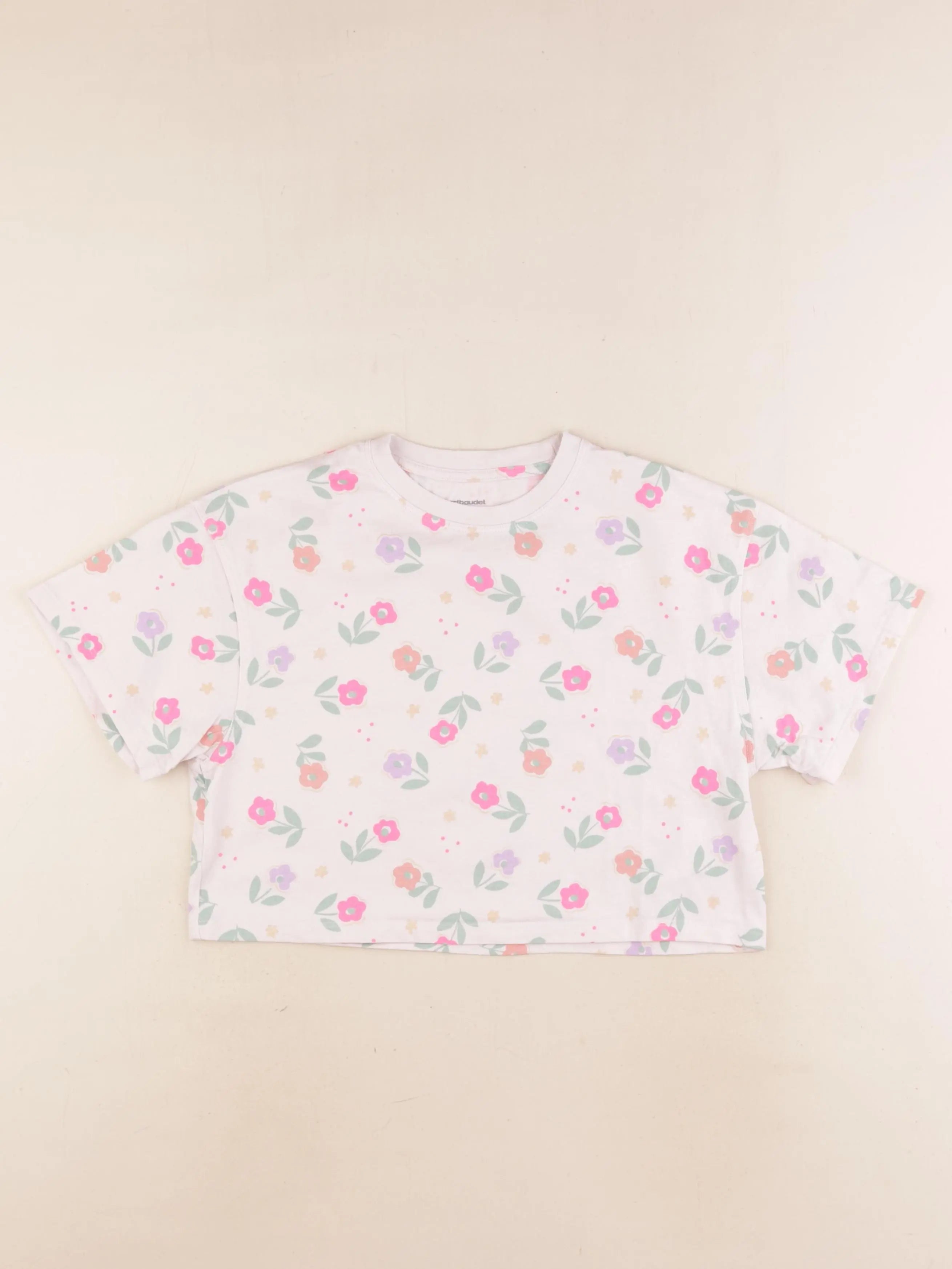 Vertbaudet - tee-shirt multicolore - 8 ans