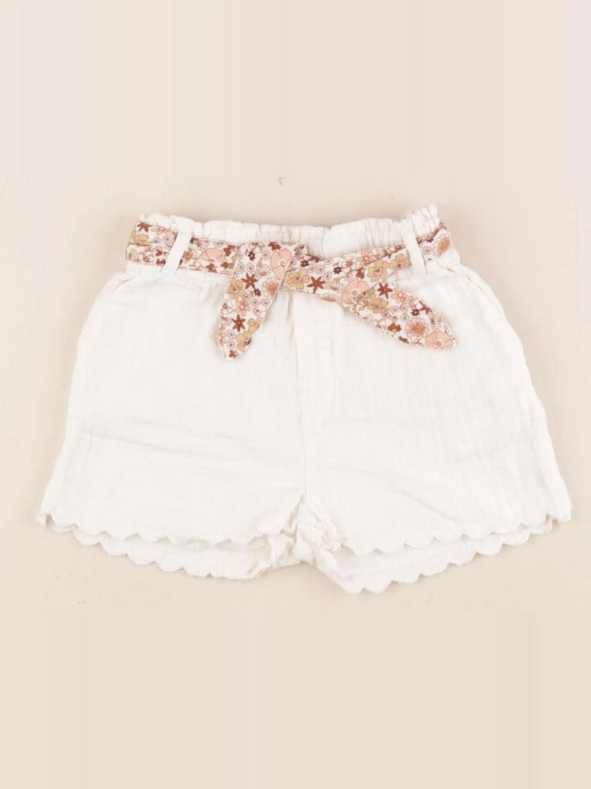 Vertbaudet - short blanc - 3 ans