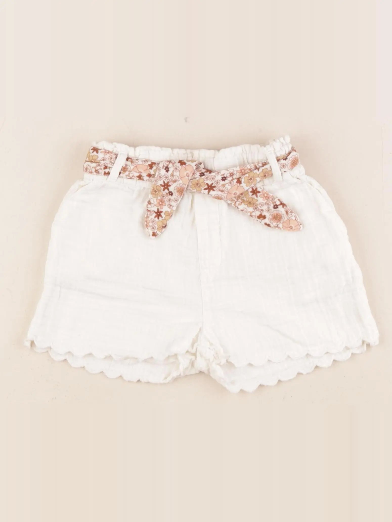 Vertbaudet - short blanc - 3 ans