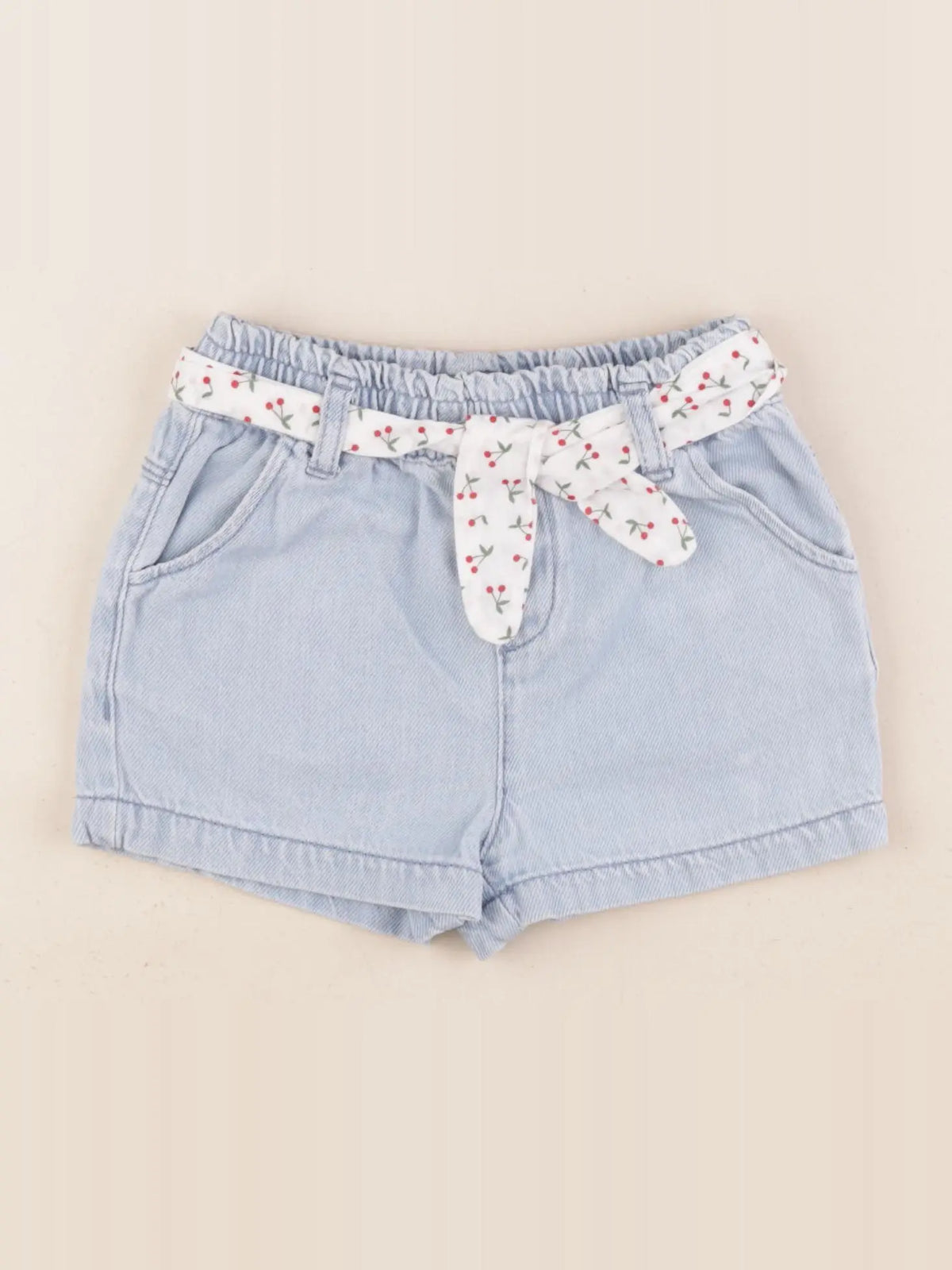 Vertbaudet - short bleu - 36 mois