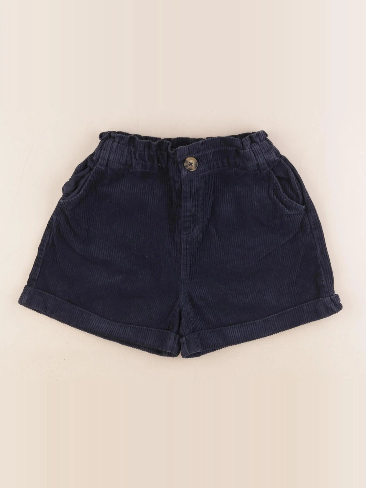 Vertbaudet - short bleu - 8 ans