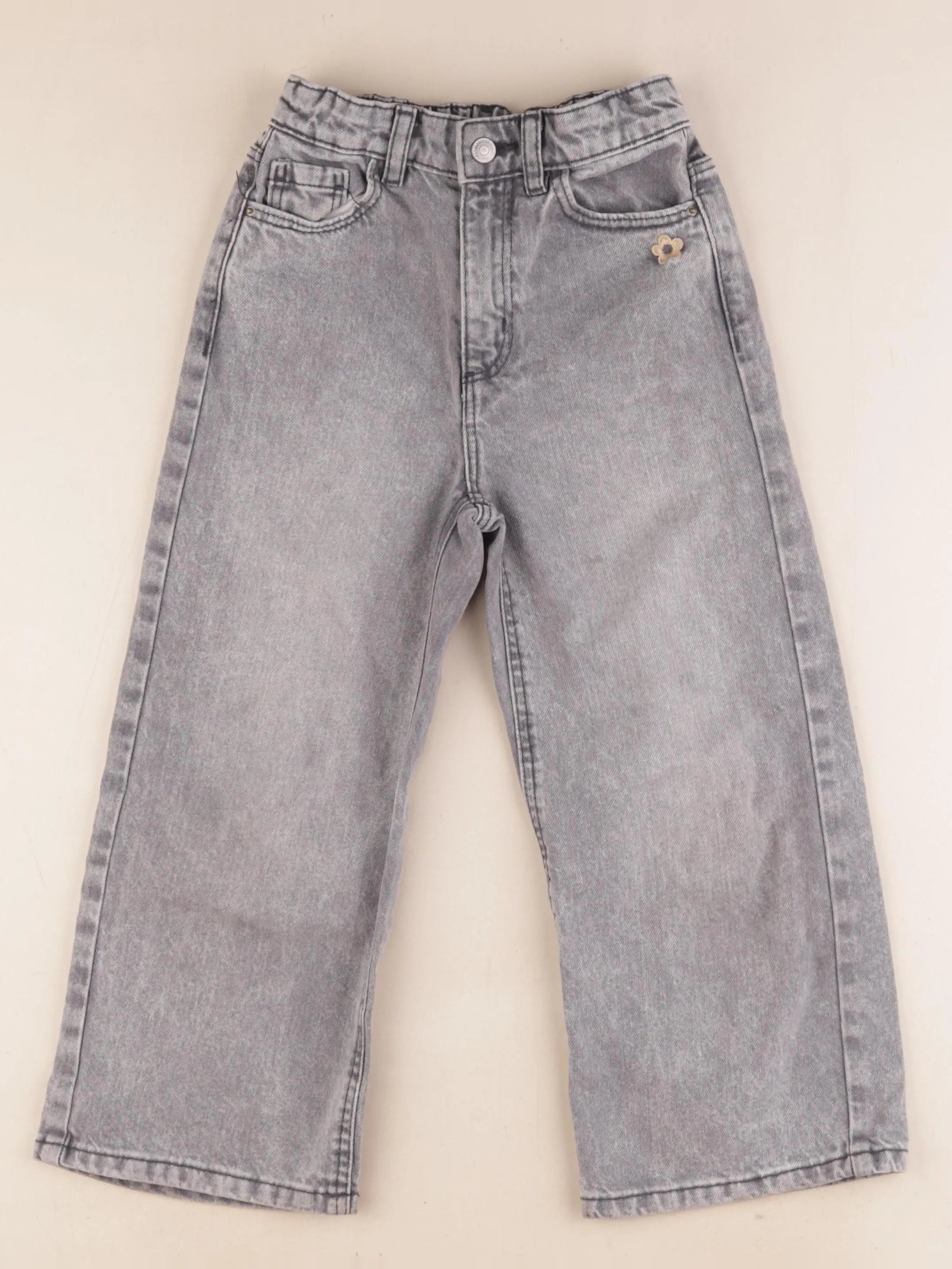 Vertbaudet - jean gris - 6 ans
