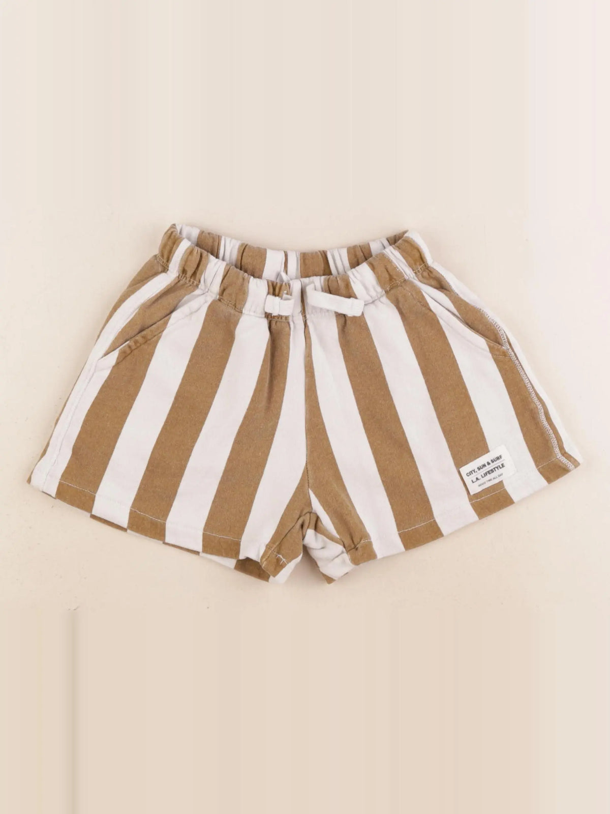 Zara - short beige - 3/4 ans