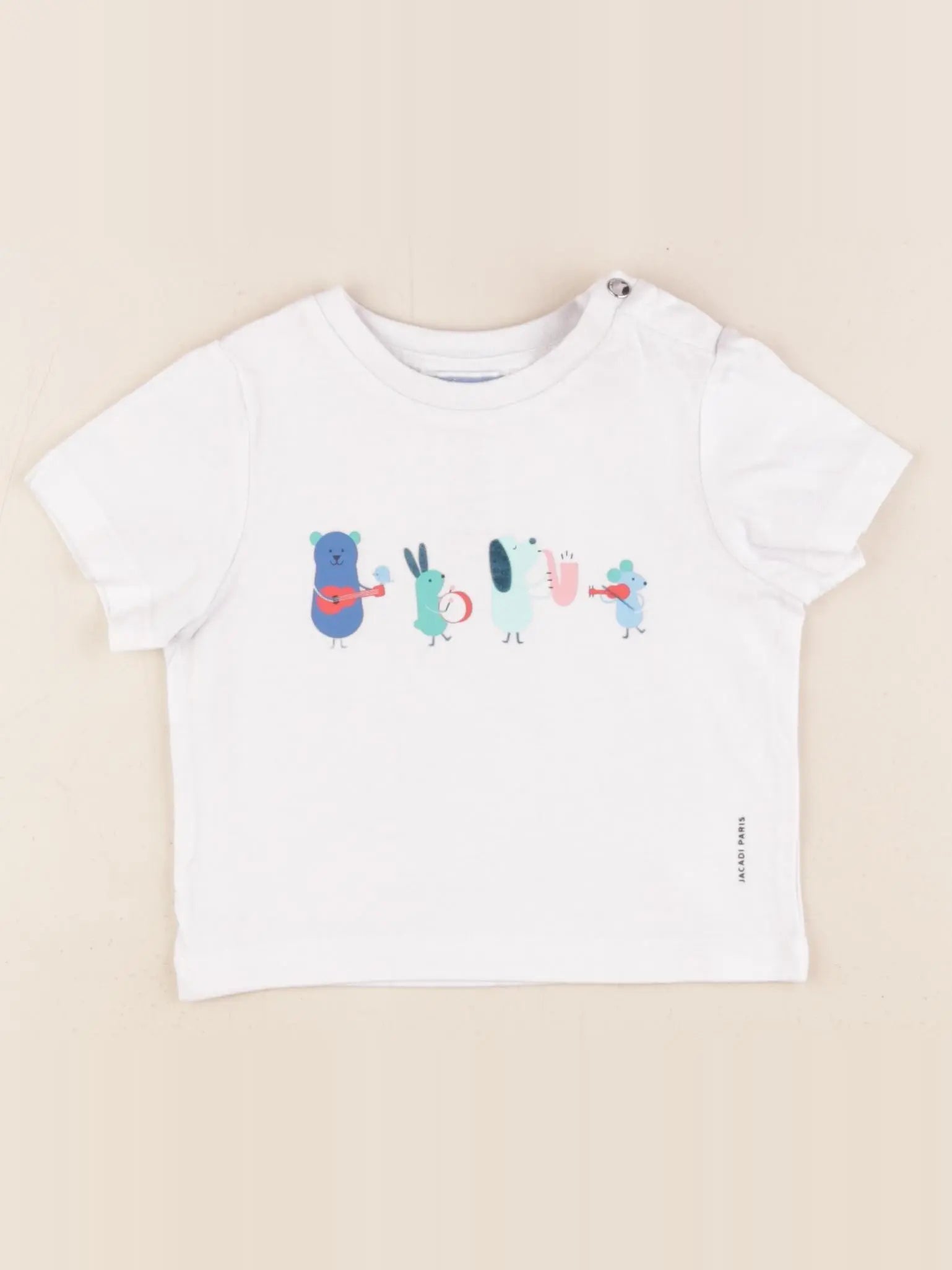 Jacadi - tee-shirt blanc - 12 mois