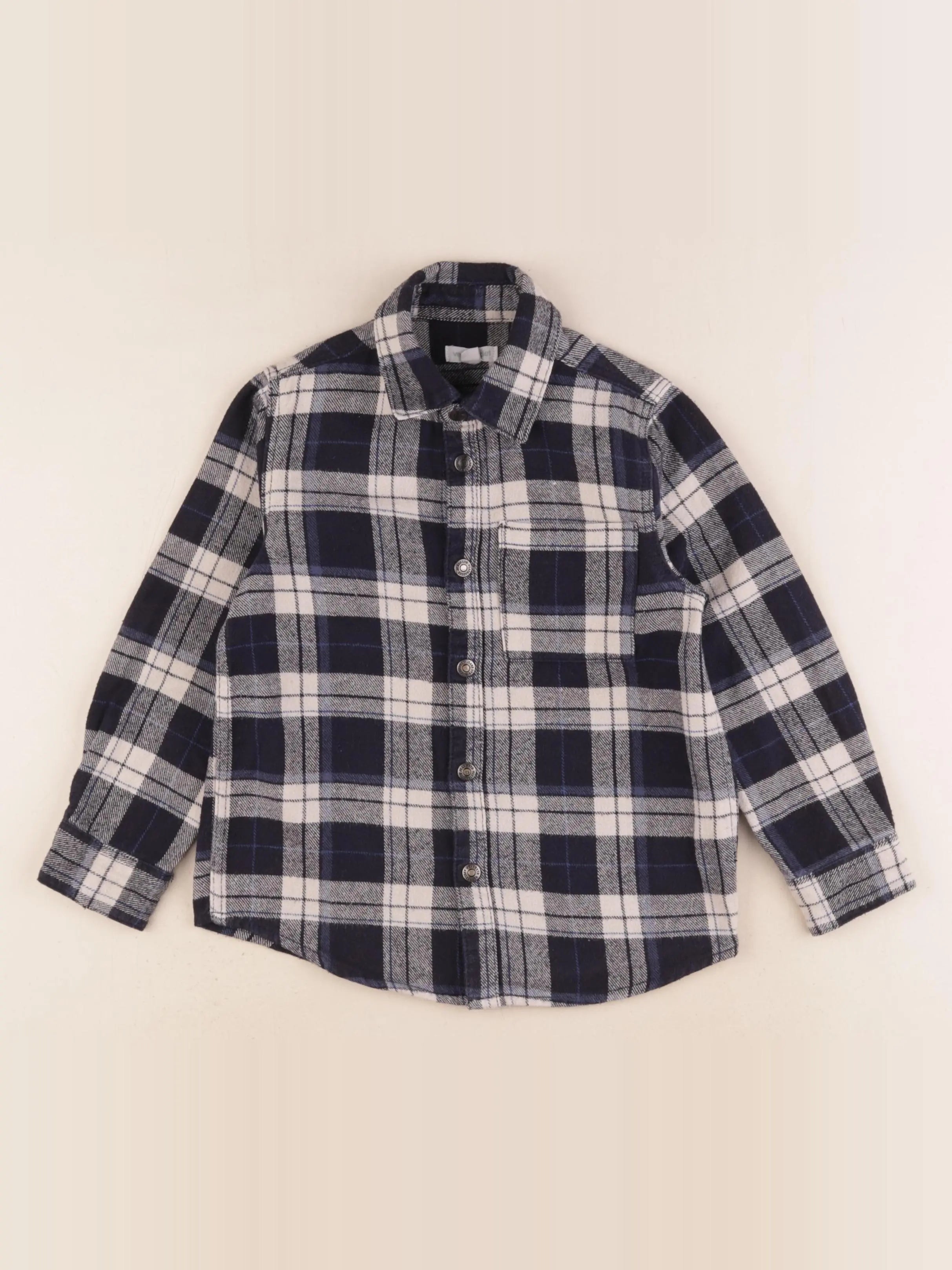 Vertbaudet - chemise multicolore - 6 ans