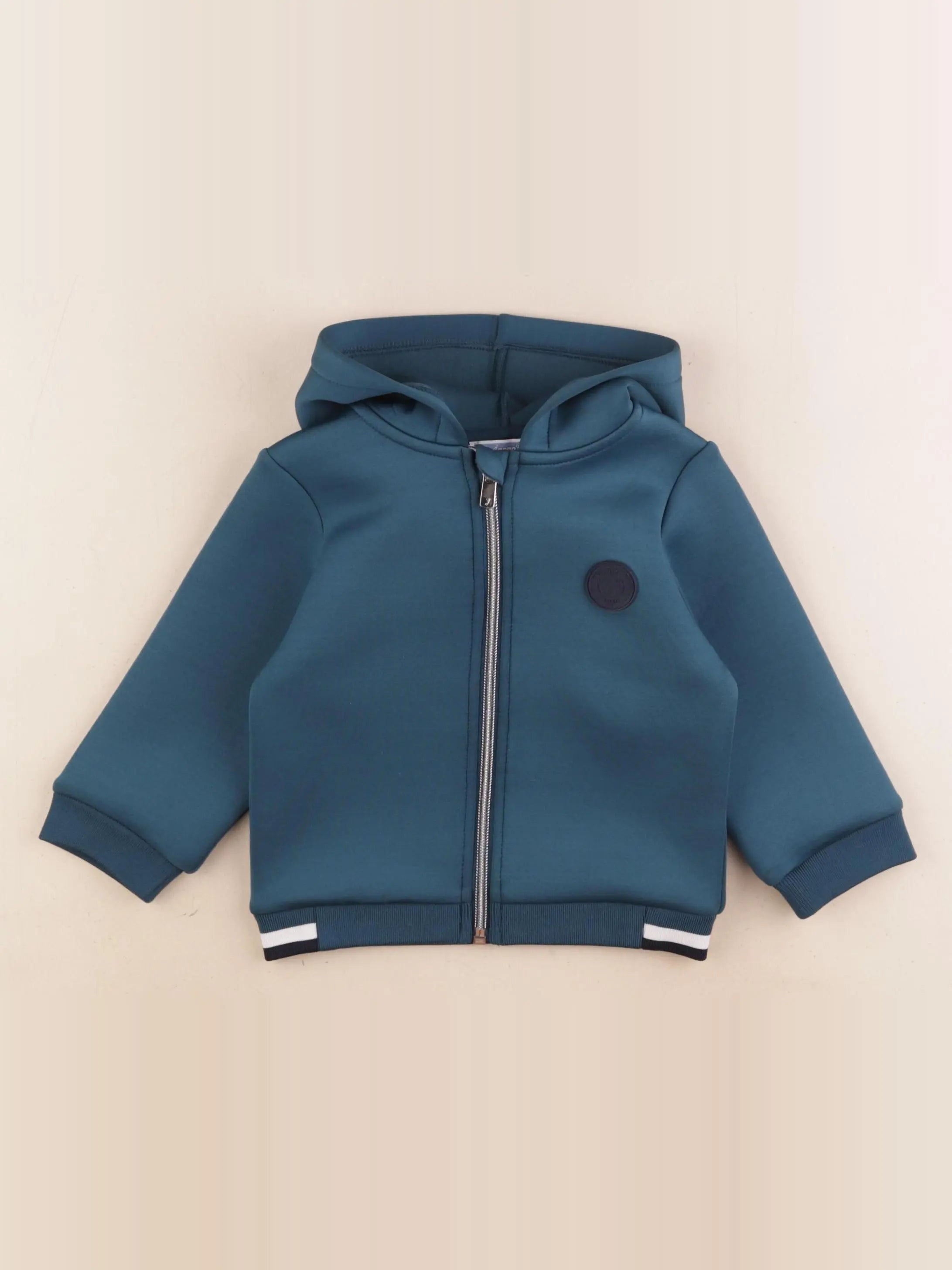 Jacadi - sweat bleu - 18 mois