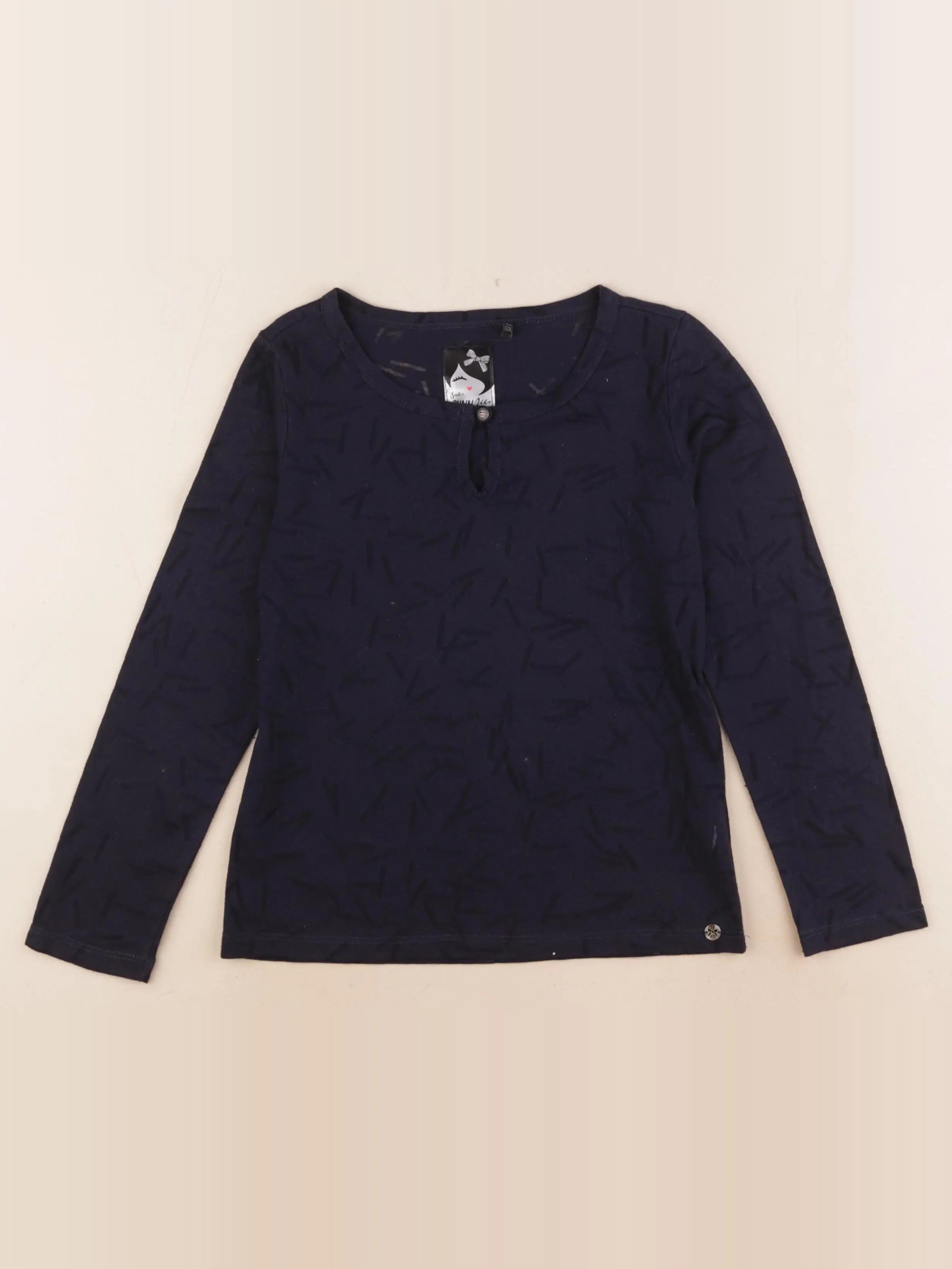 IKKS - tee-shirt bleu - 8 ans